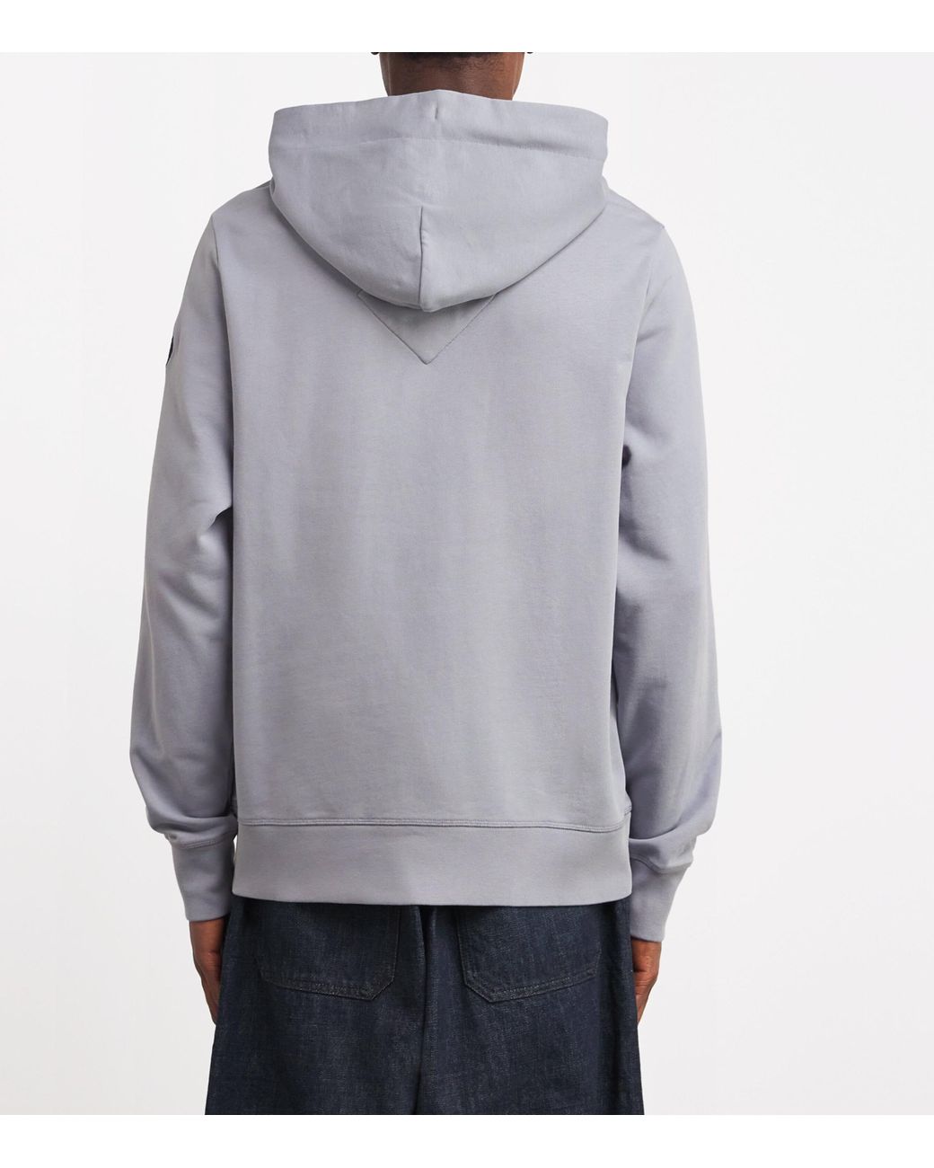 Canada Goose Gray Cotton Huron Hoodie for men