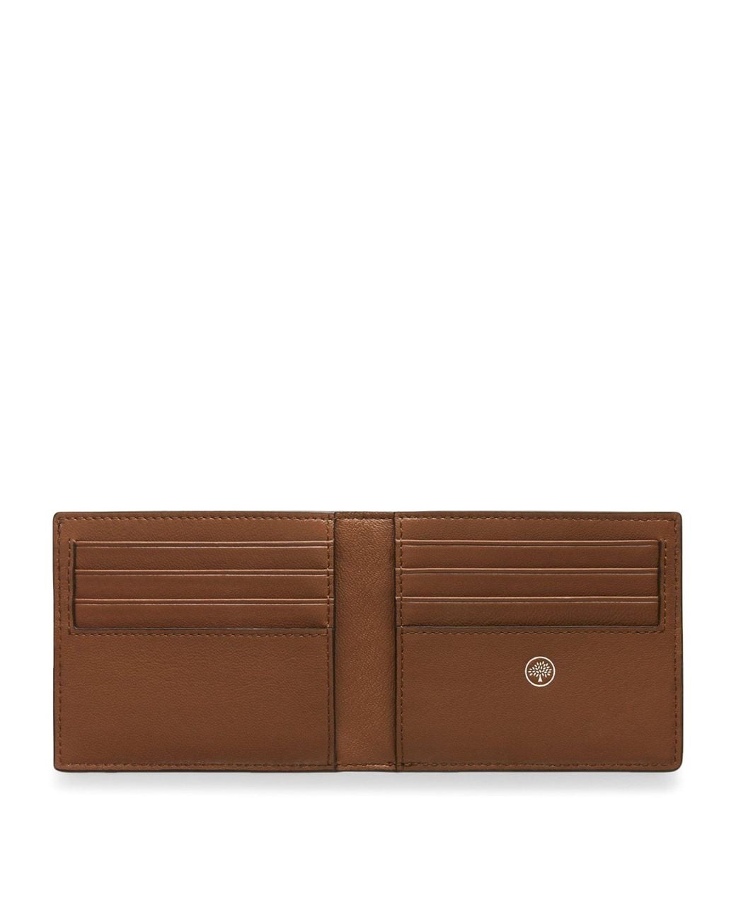 Mulberry Brown Grained Leather Wallet
