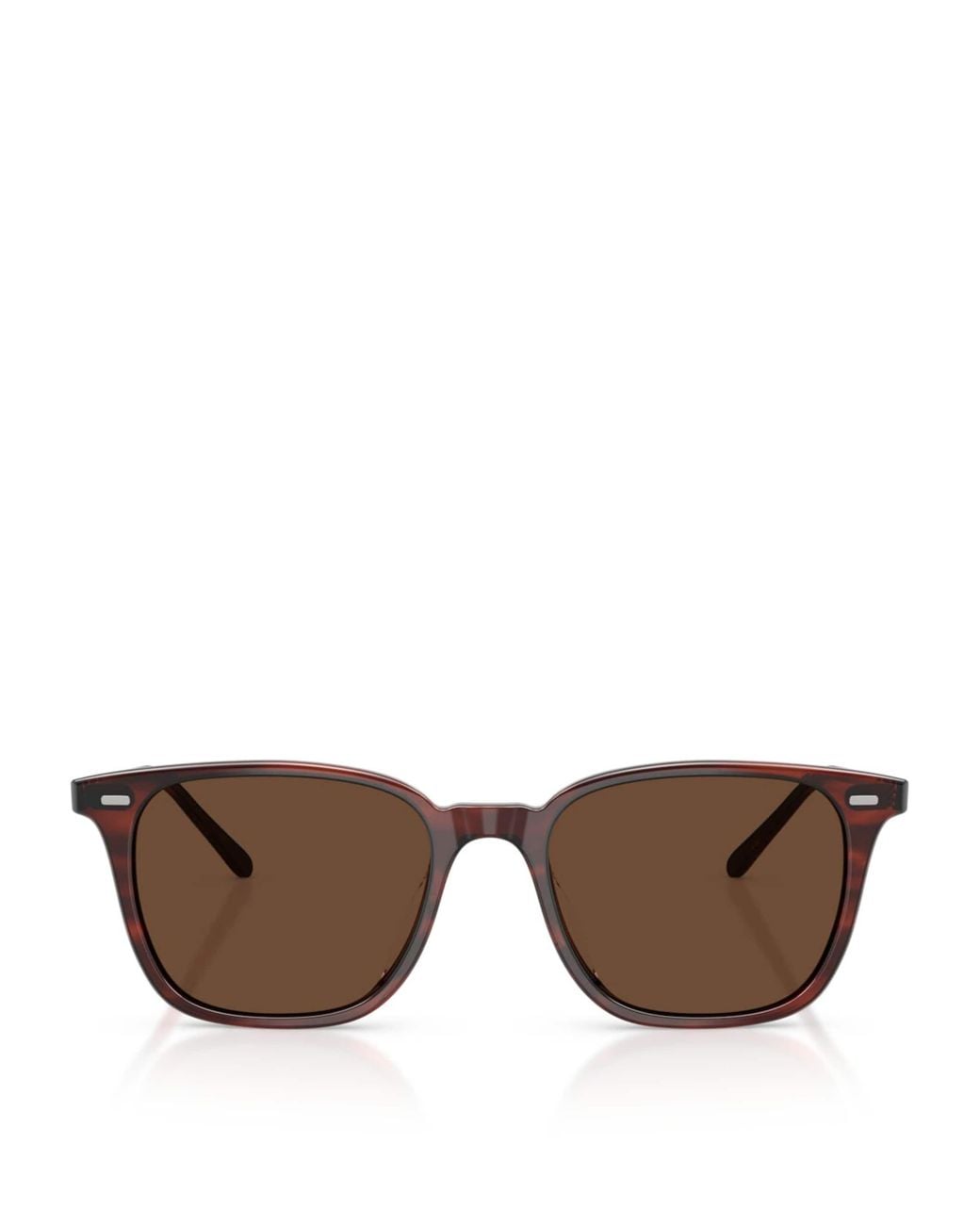 Oliver Peoples Brown Laedin Square Sunglasses