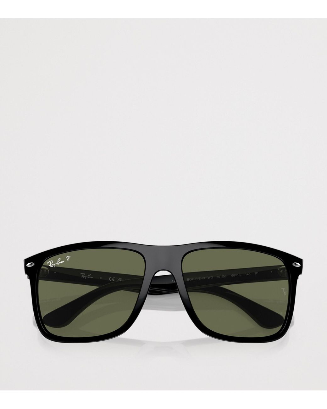 Ray-Ban Green Two Boyfriend Square Sunglasses