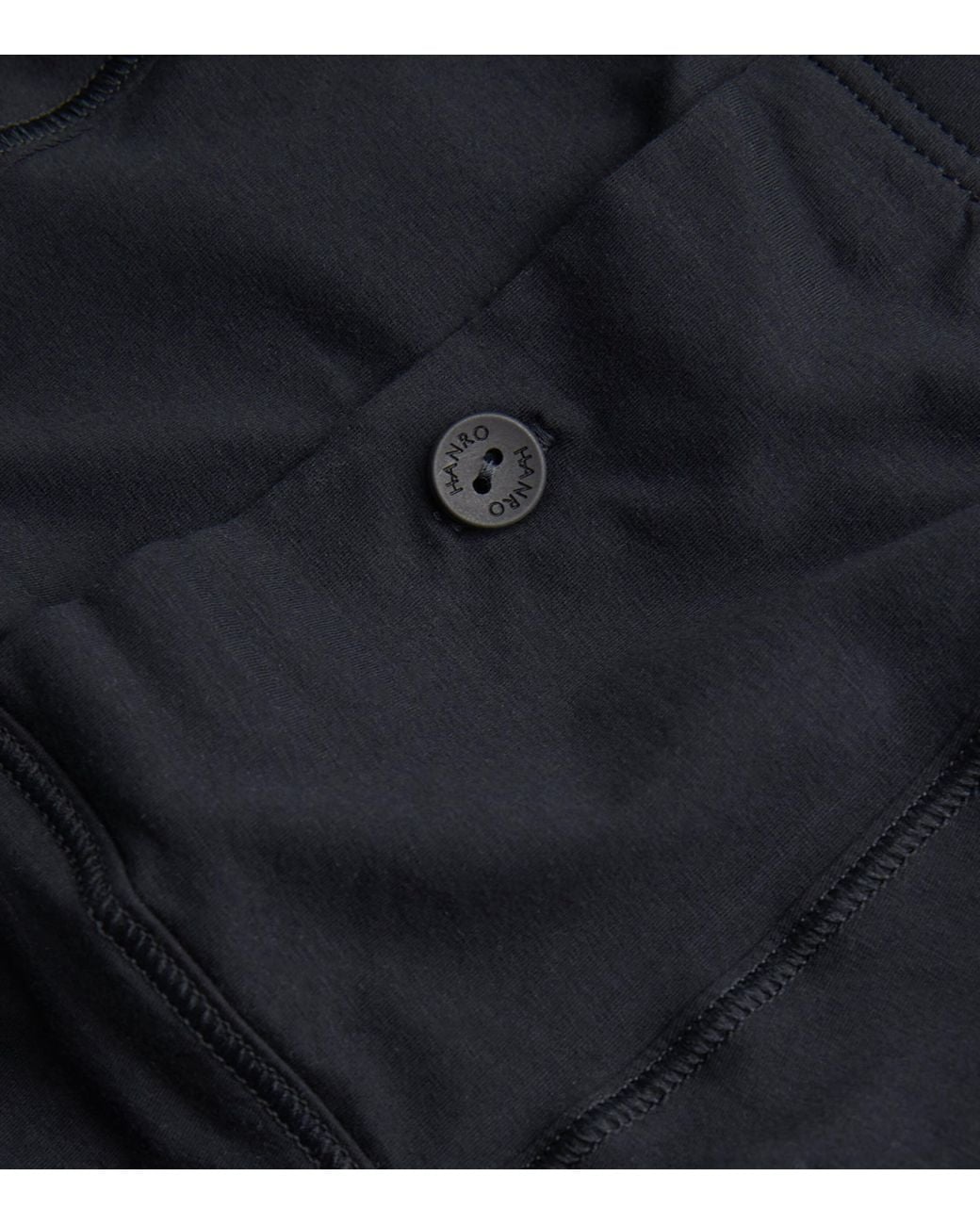 Hanro Blue Cotton Sensation Butterfly Trunk for men
