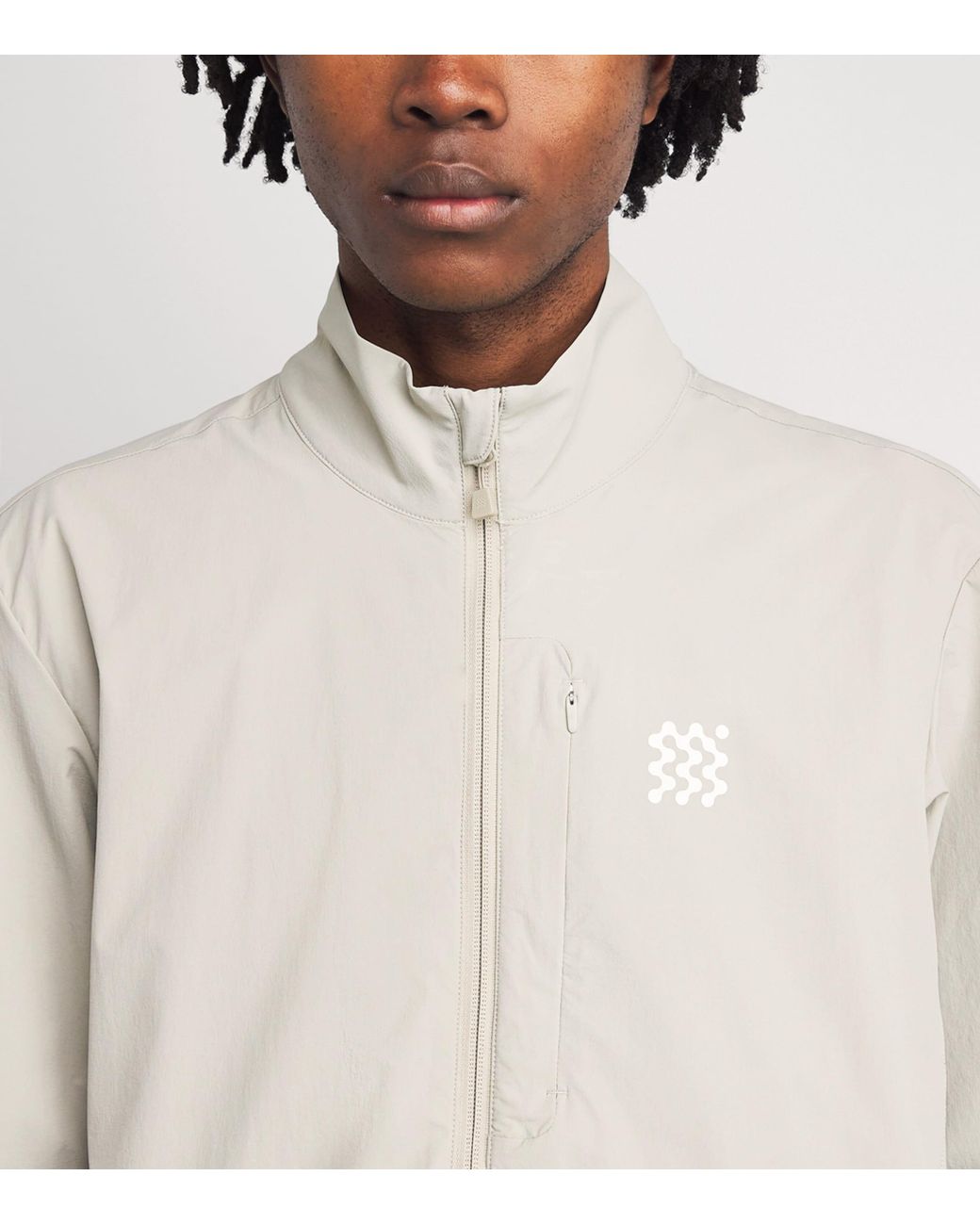 Manors White Lightweight Course Jacket for men