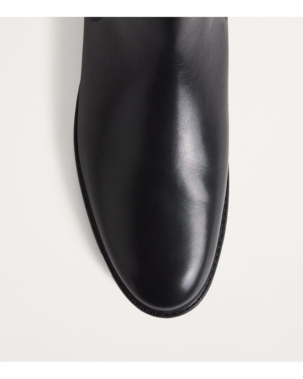 Polo Ralph Lauren Black Leather Asher Chelsea Boots for men