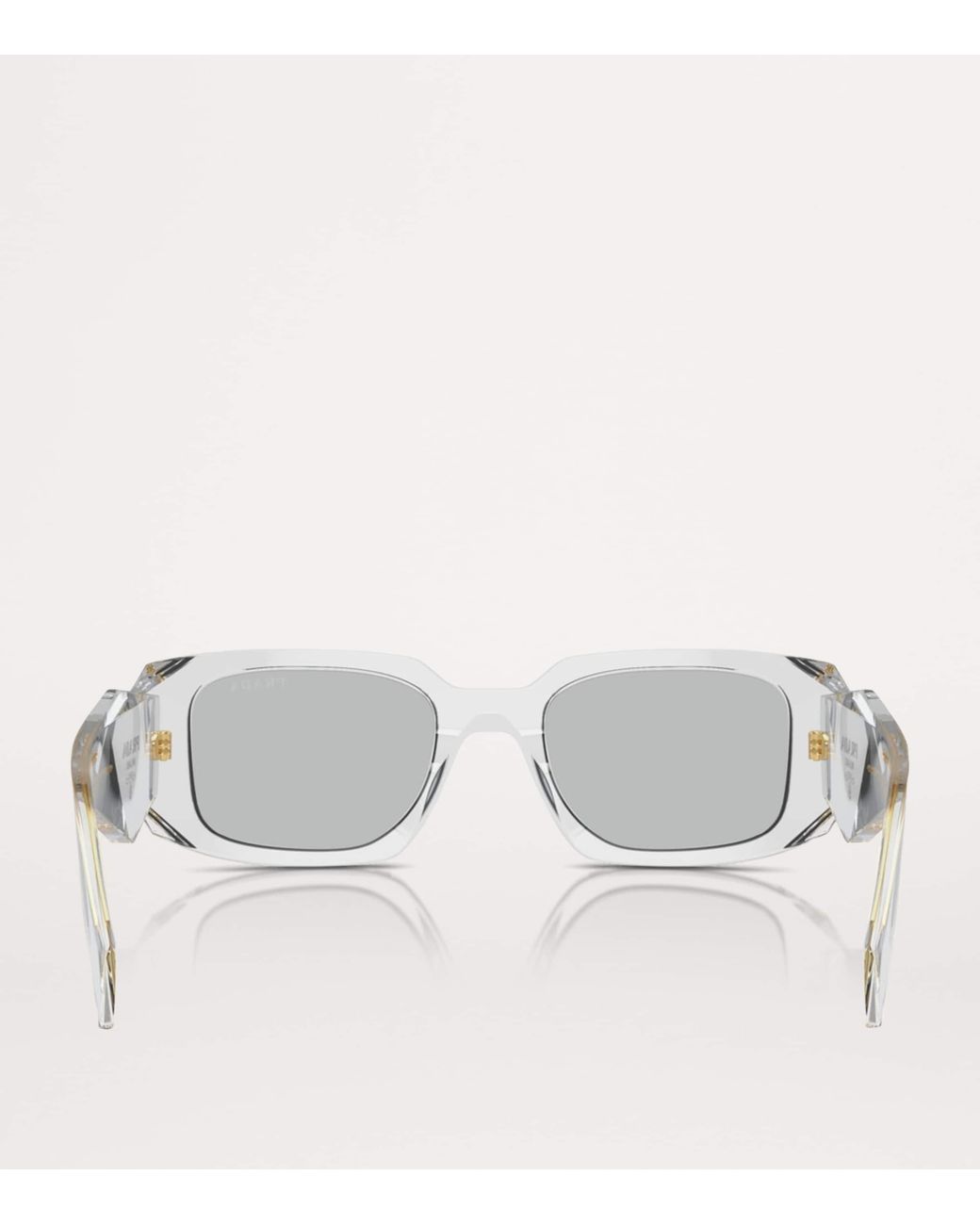 Prada Gray Acetate Pr 17Ws Sunglasses