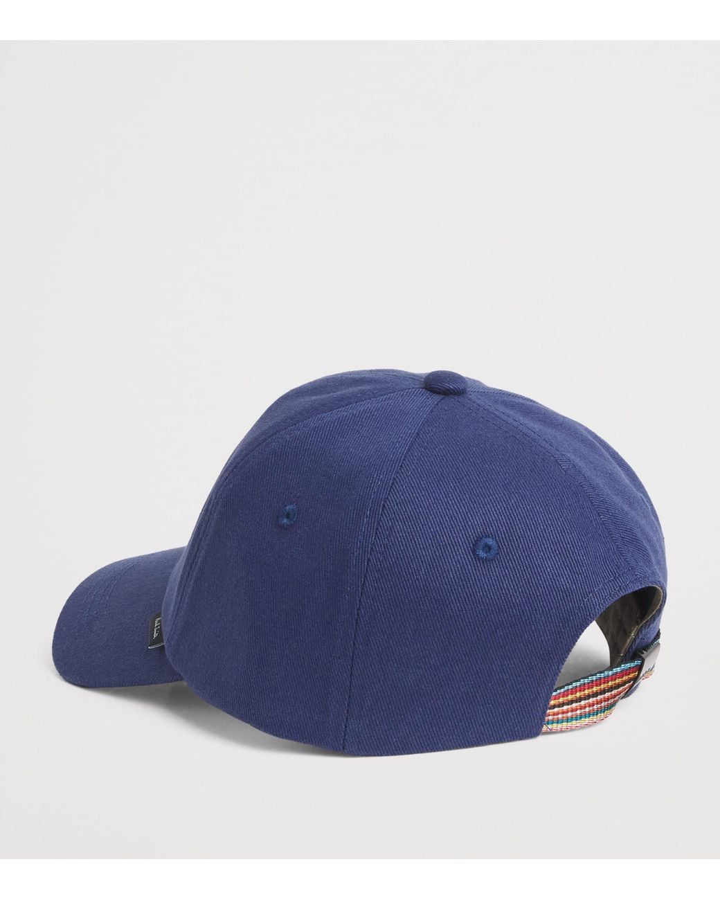 Paul Smith Blue Signature Stripe Baseball Cap for men