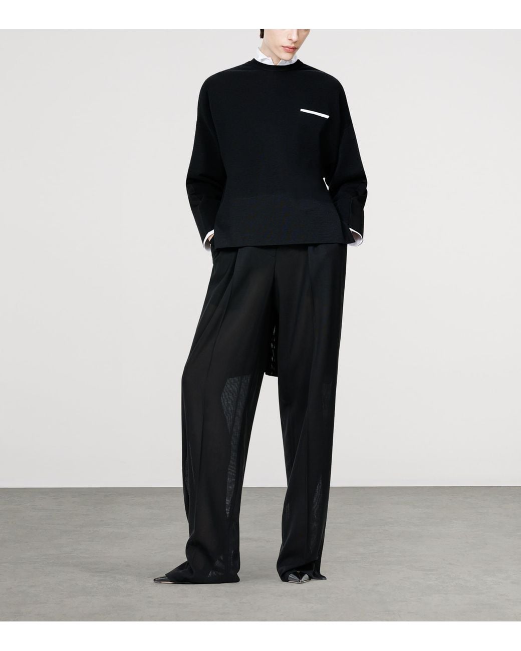 Tom Ford Black Wool Sweater