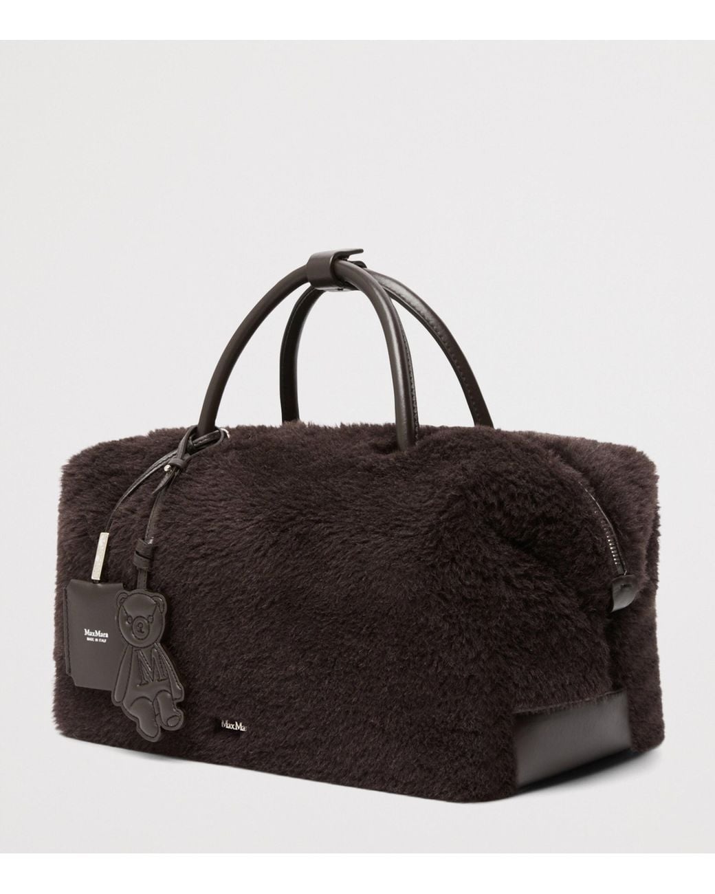 Max Mara Black Teddy Top-Handle Bag