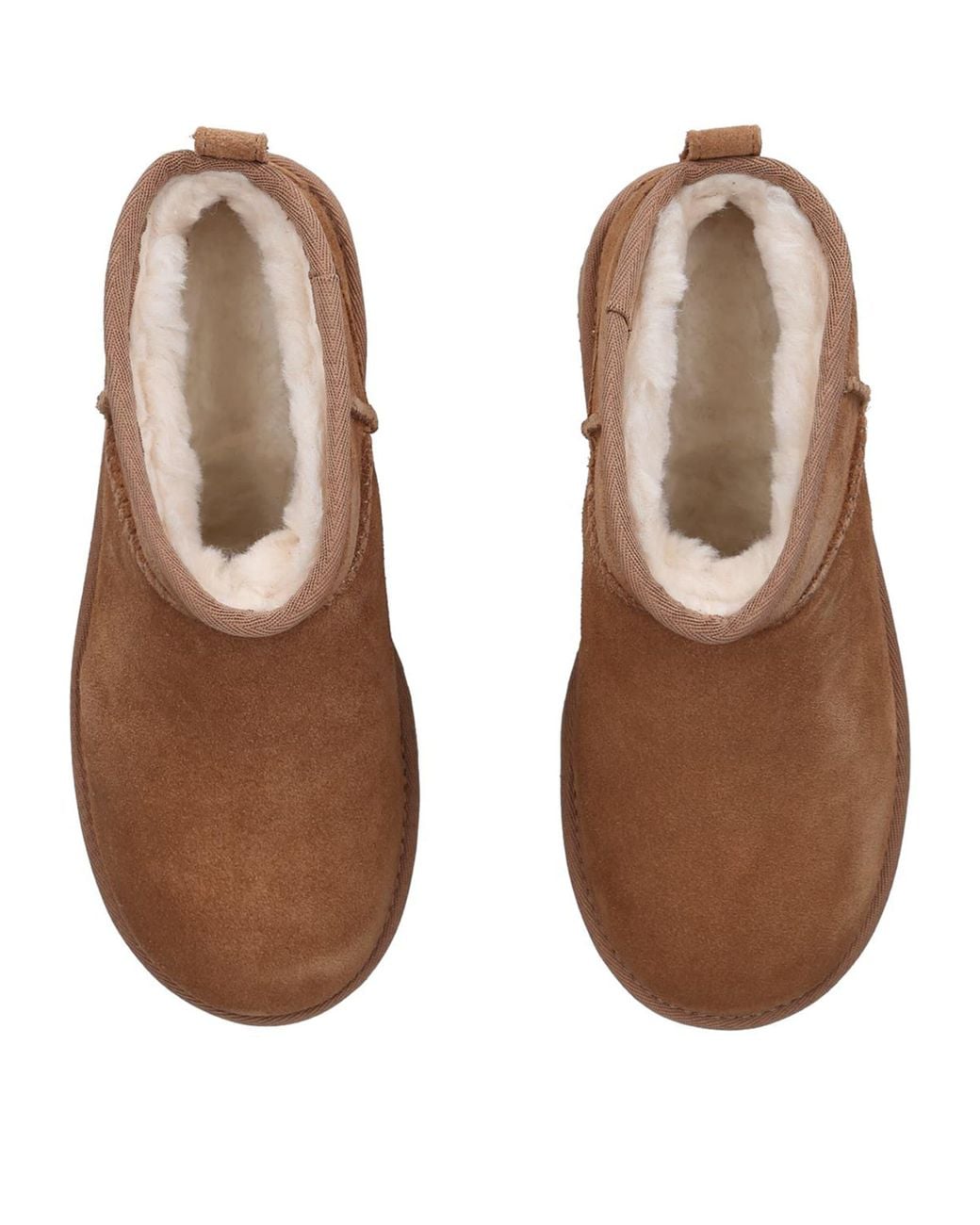 Ugg Brown Suede Classic Ultra Mini Platform Boots