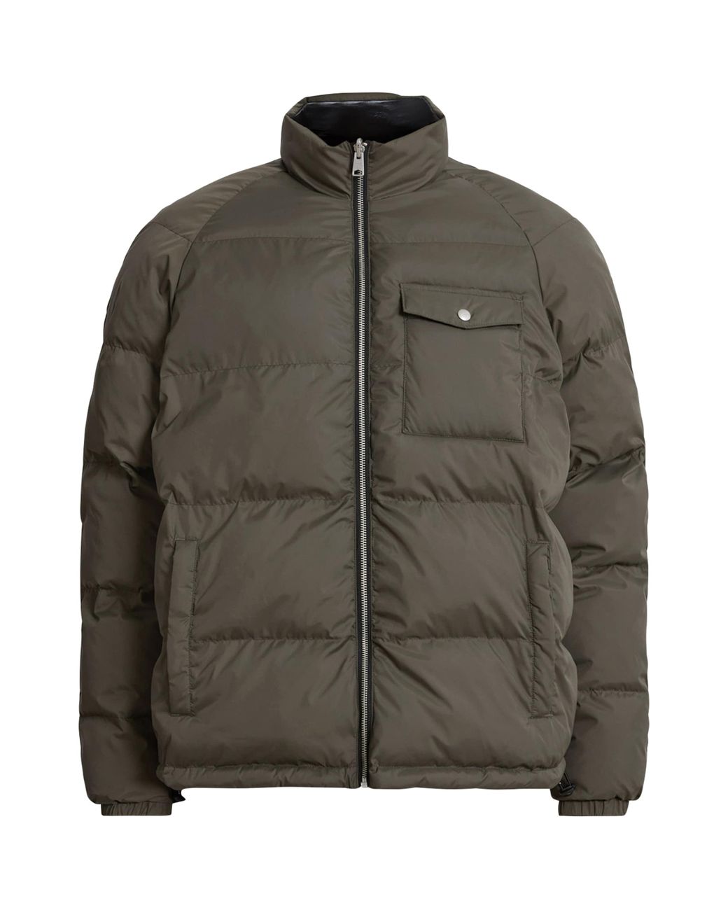 AllSaints Reversible Griffin Jacket in Green for Men | Lyst UK