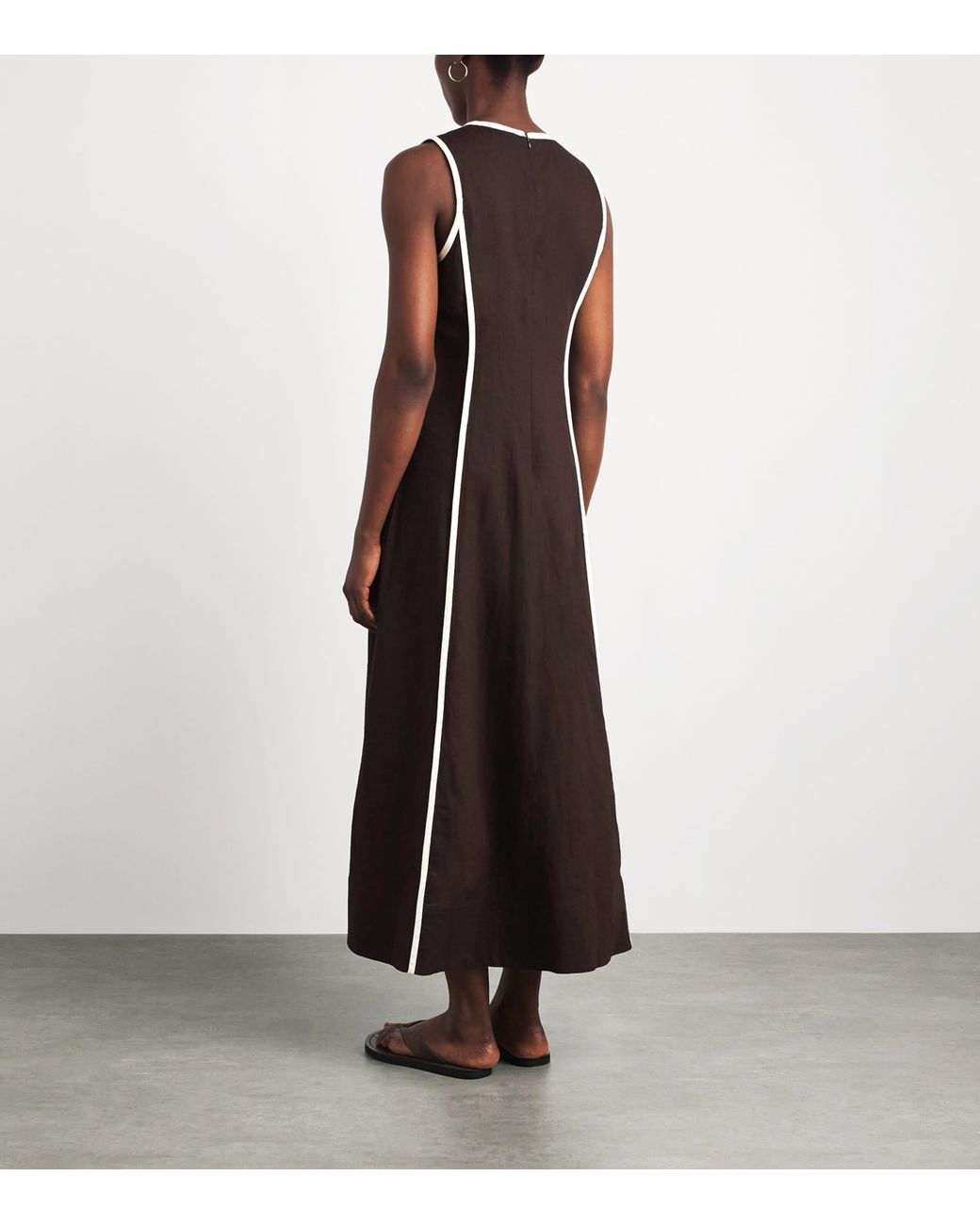 ME+EM Purple Effortless Maxi Dress