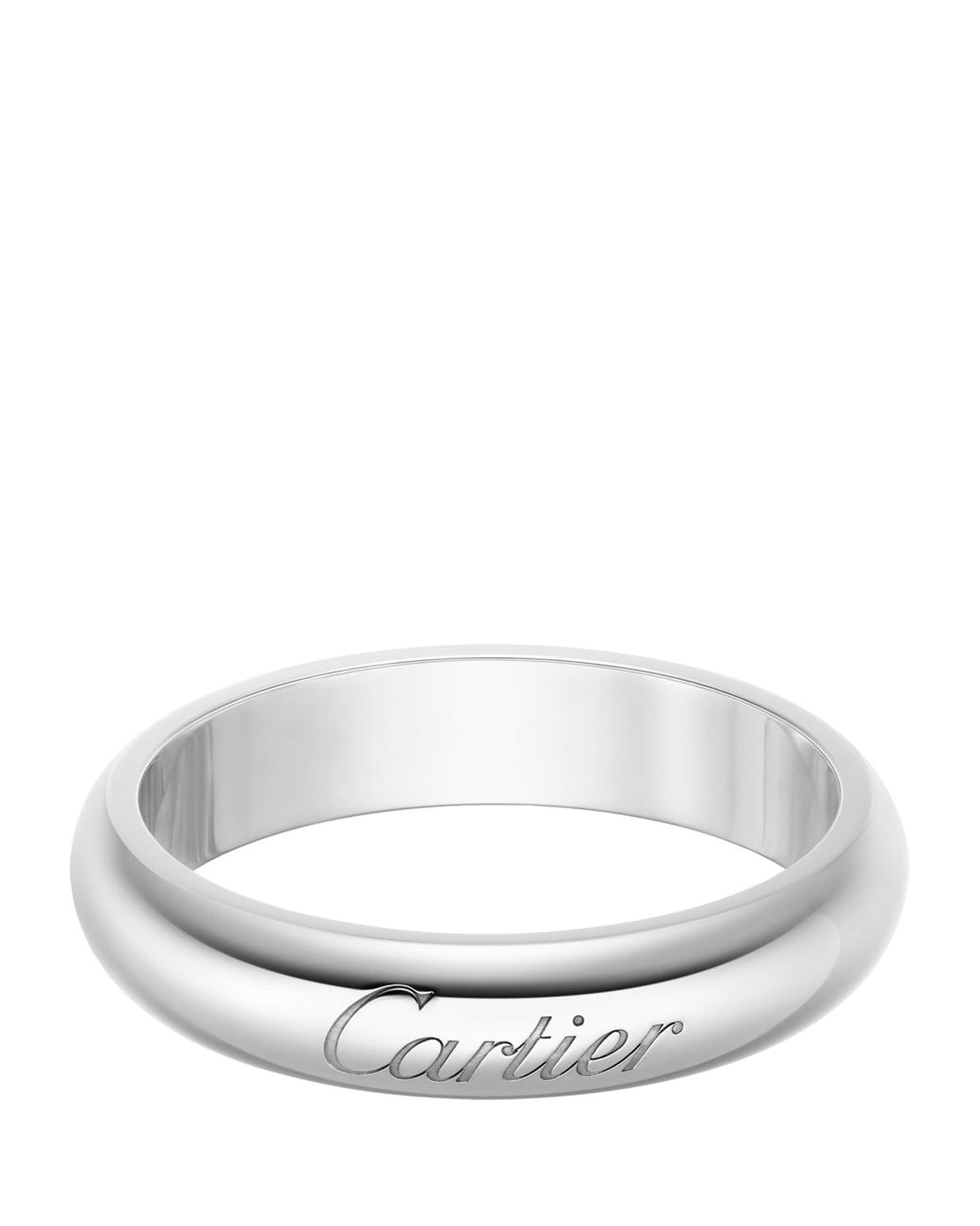 Cartier White Platinum C De Wedding Ring