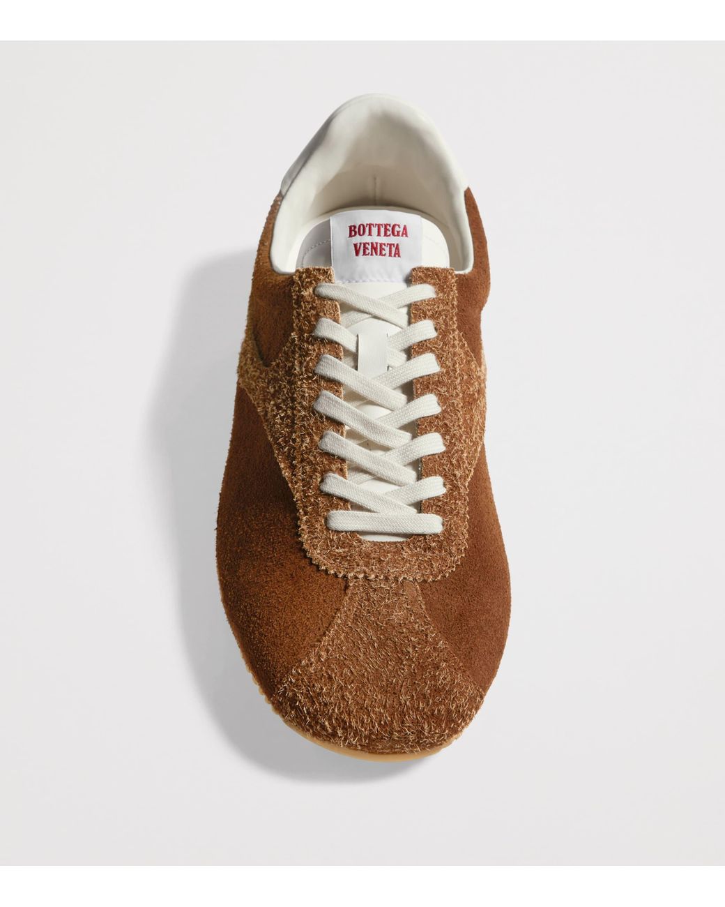 Bottega Veneta Brown Suede Shot Sneakers for men
