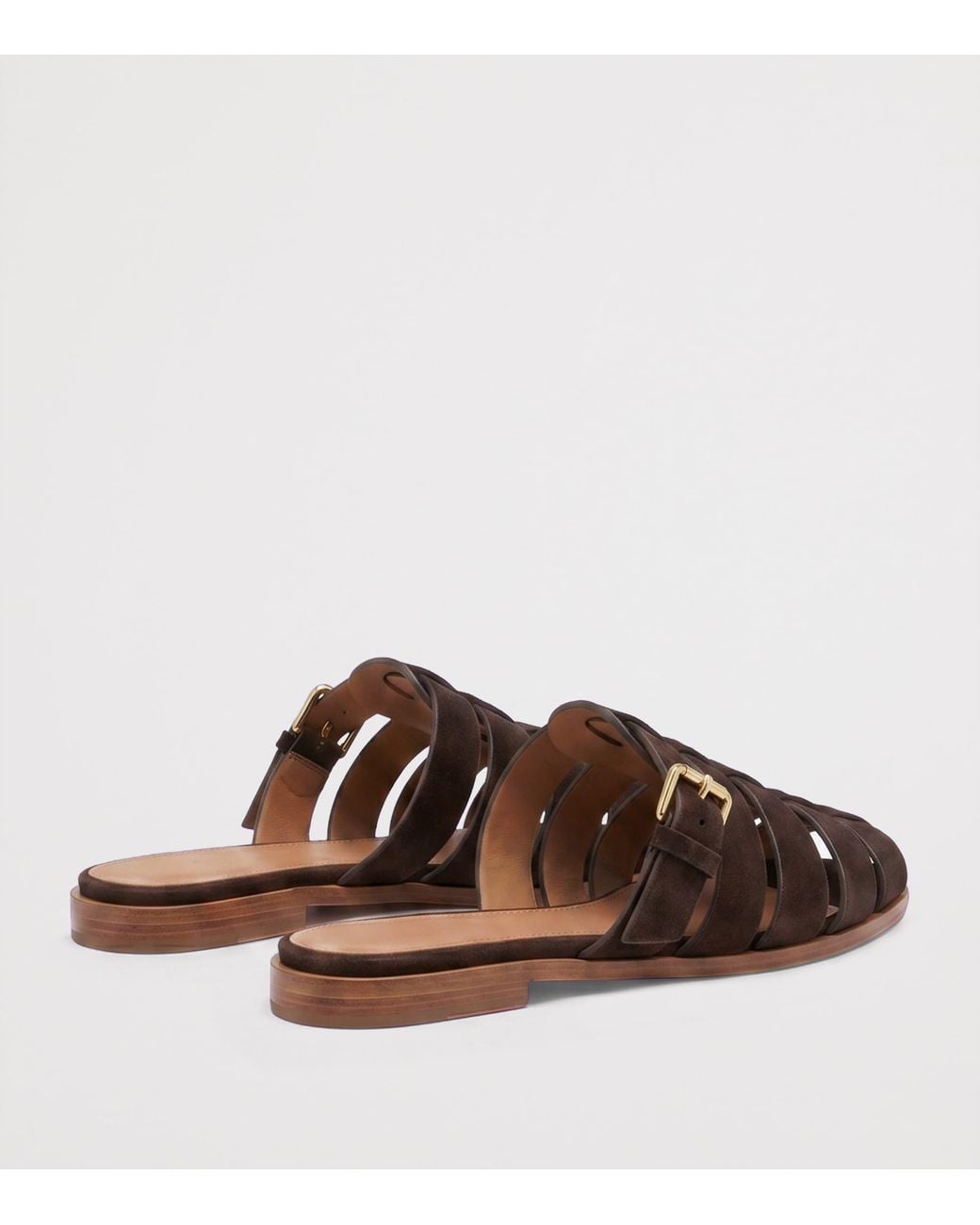 Malone Souliers Brown Suede Theresa Mules