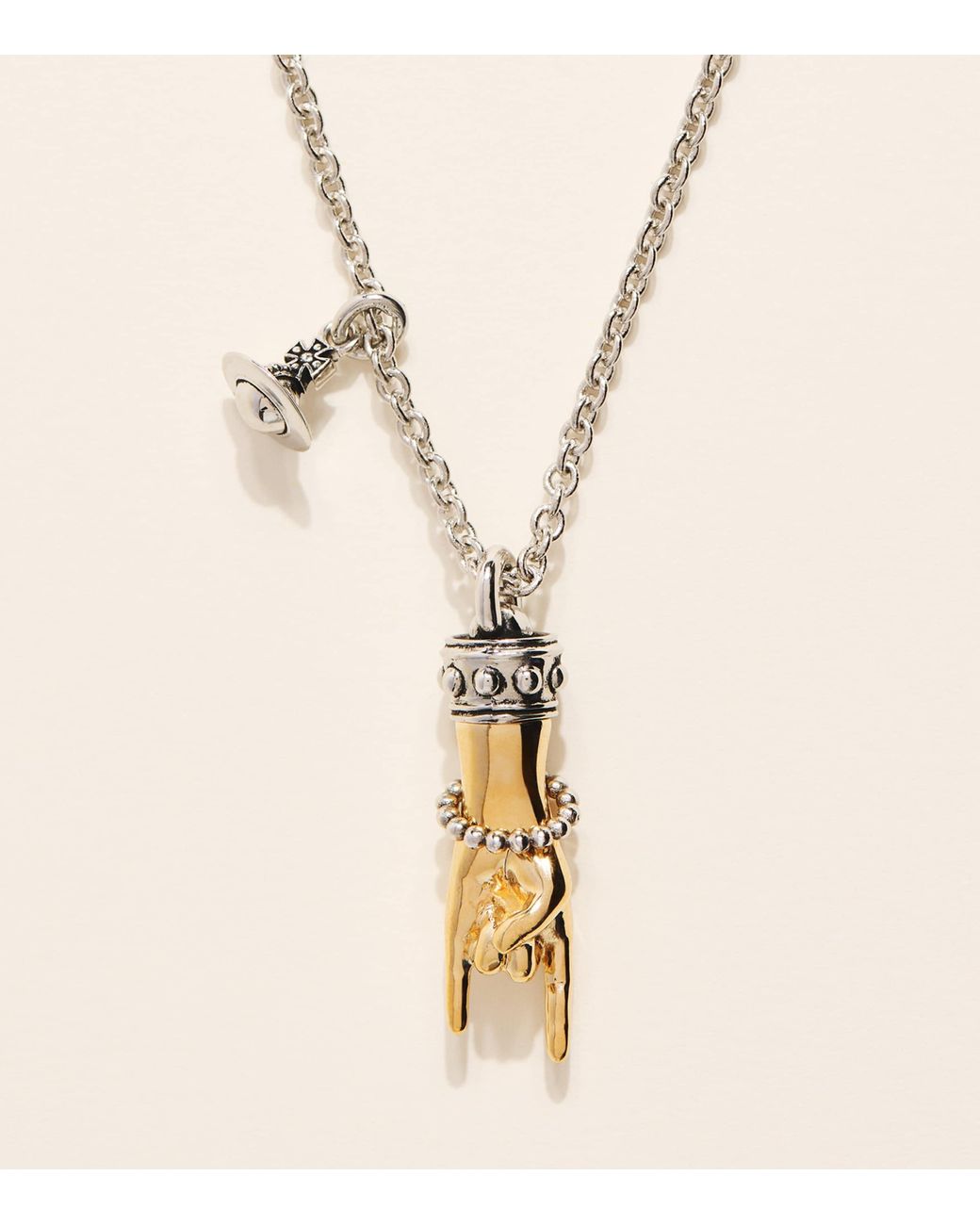 Vivienne Westwood Natural Anatoly Pendant for men