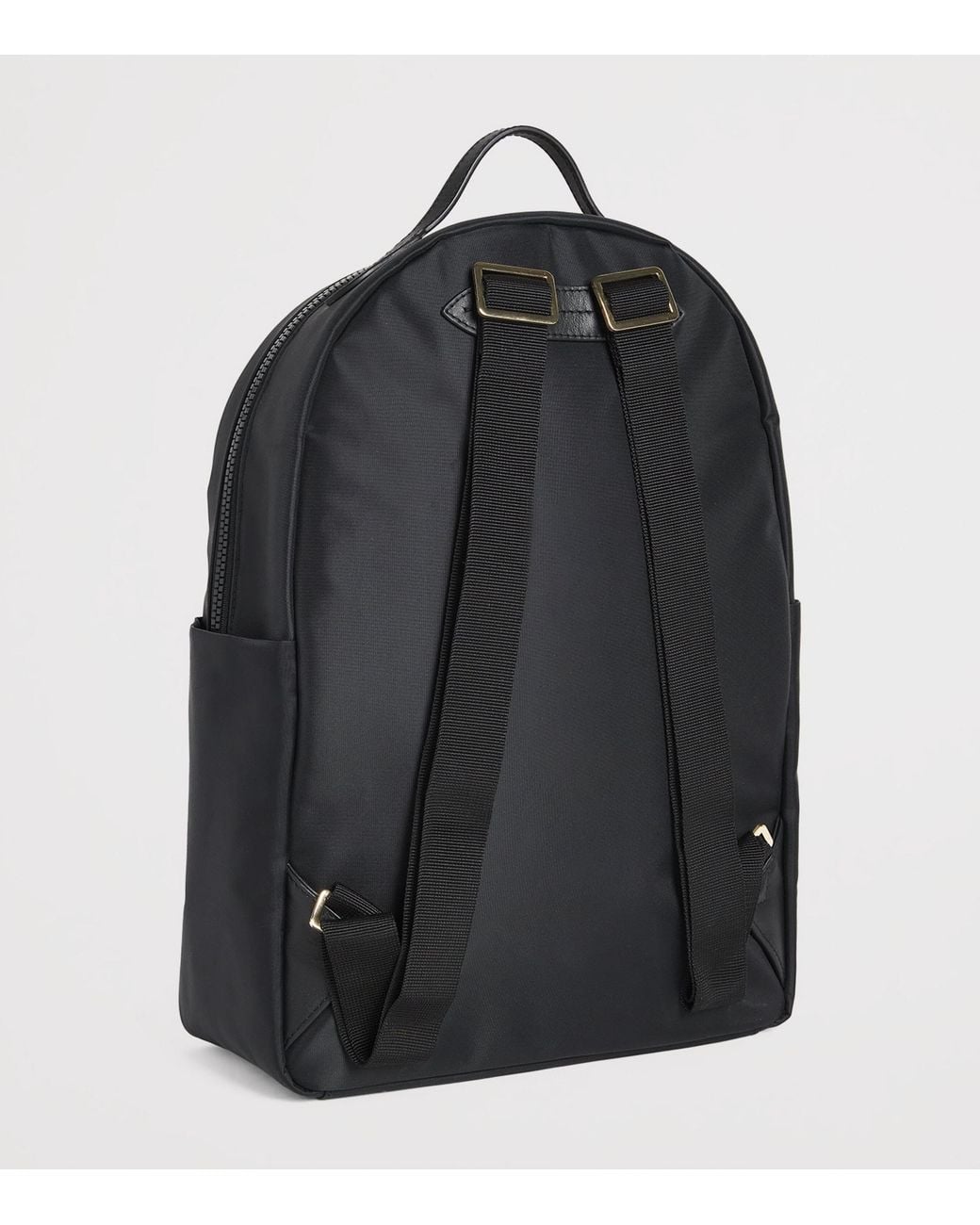 Harrods Black Nylon Backpack