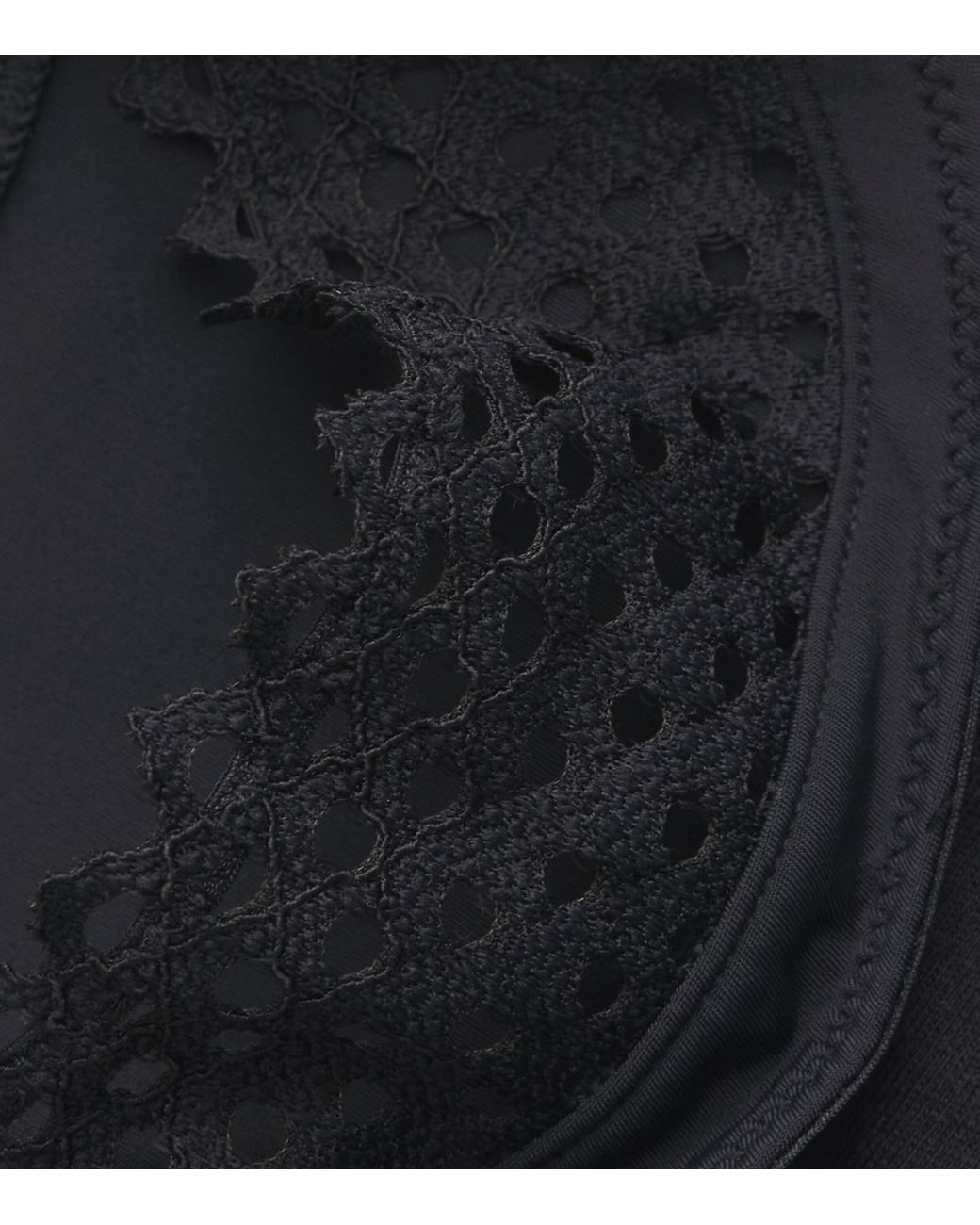 Wolford Blue Romantic Net Thong