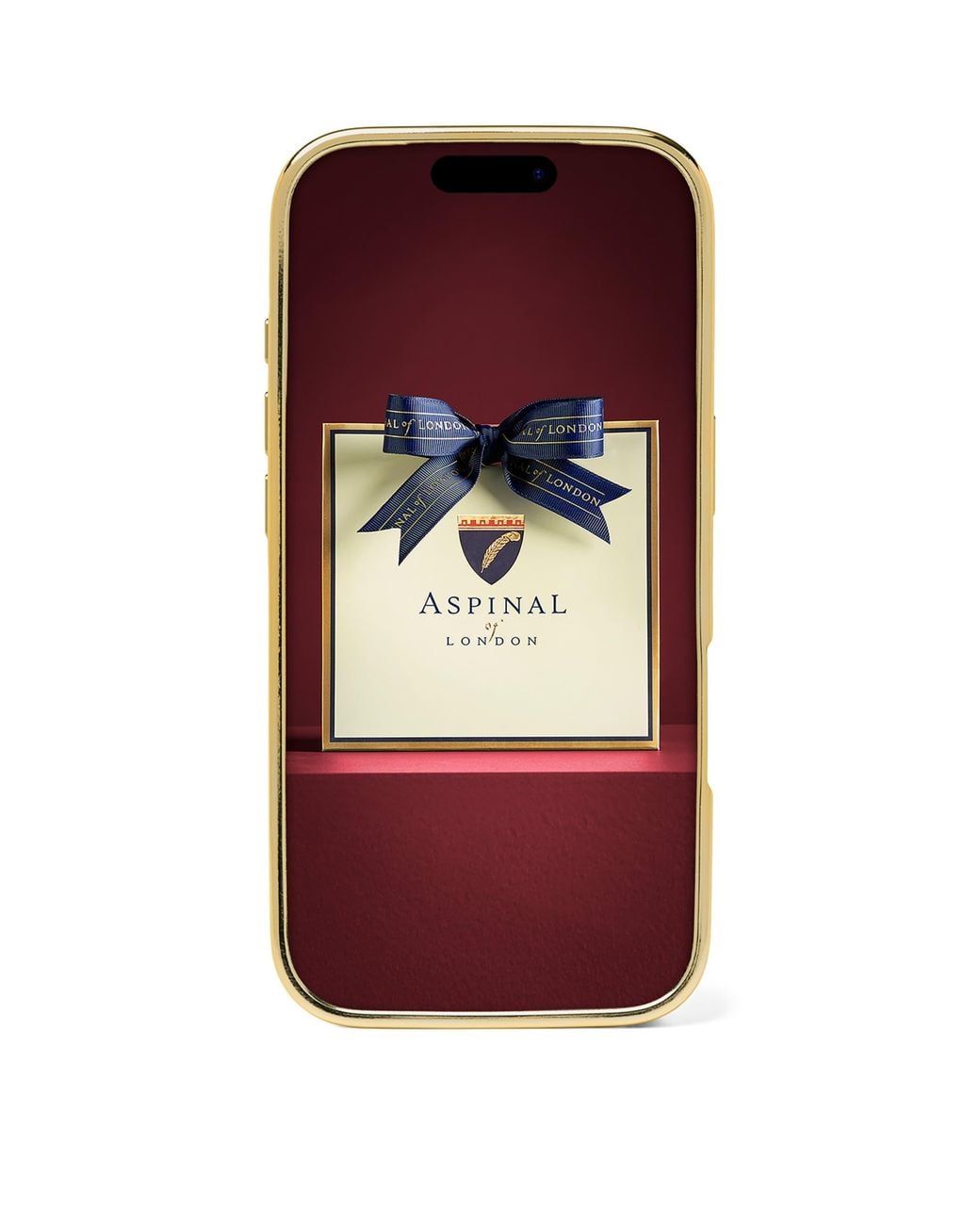 Aspinal Red Leather Iphone 17 Pro Case