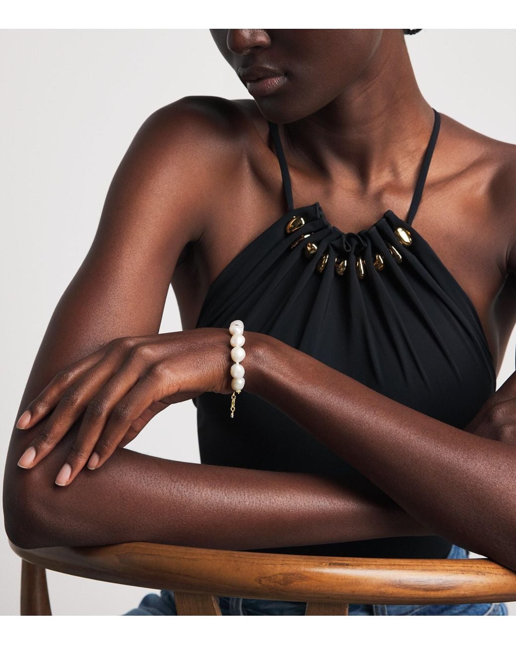 Anni Lu Natural Plated Big Stellar Pearly Bracelet
