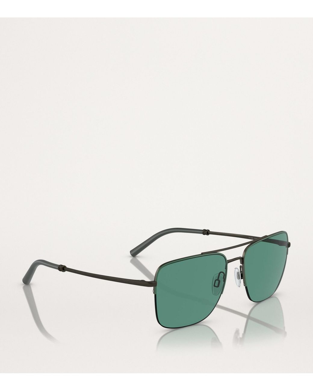 Oliver Peoples Green Metal R-2 Sunglasses for men