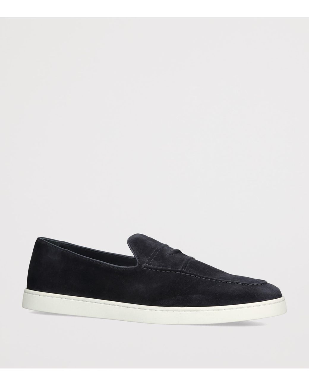 Church's Blue Suede Peebles Slip-On Sneakers for men