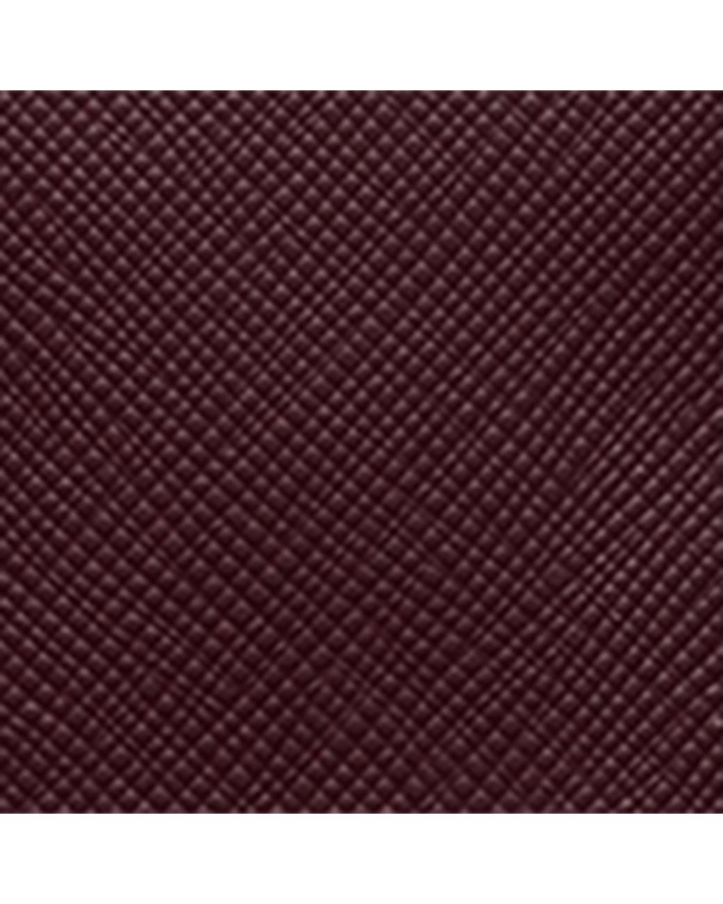 Prada Purple Saffiano Leather Badge Holder