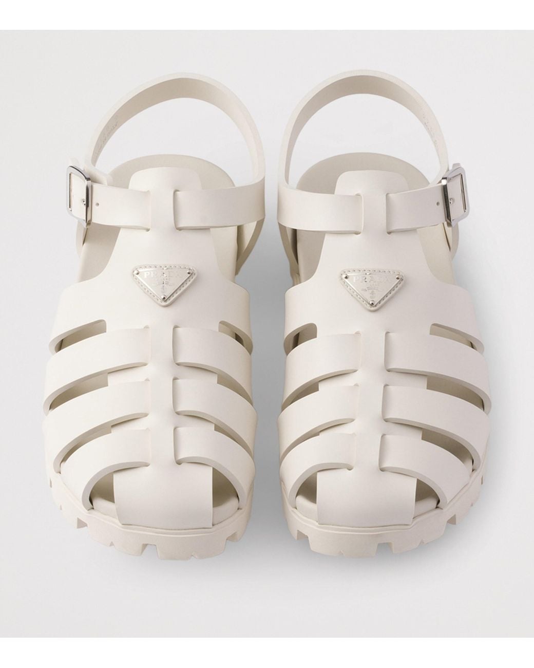 Prada Natural Fisherman Sandals for men