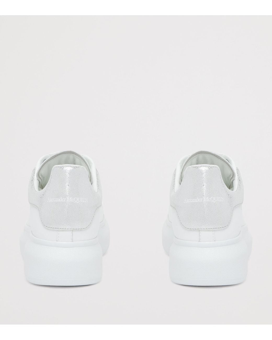 McQueen White Leather Oversized Sneakers