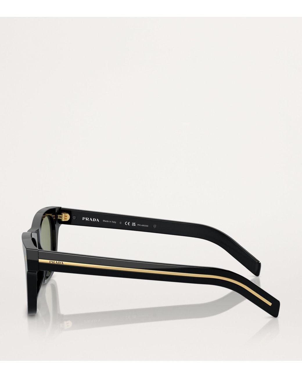 Prada Green Acetate Pr A17S Sunglasses for men