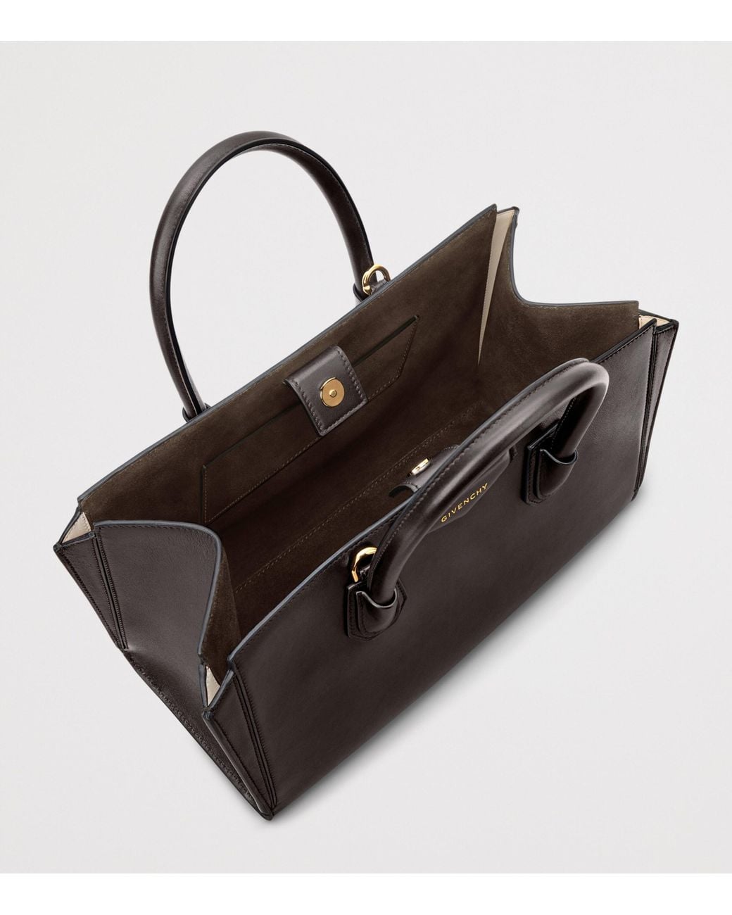 Givenchy Black Small Antigona Catchall Top-Handle Bag