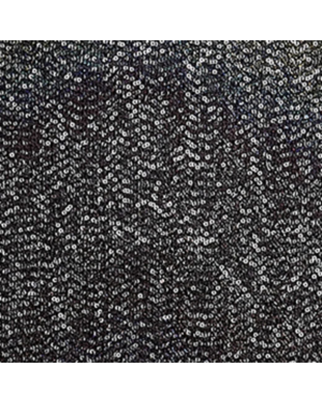 Missoni Black Sequin Chevron Mini Dress