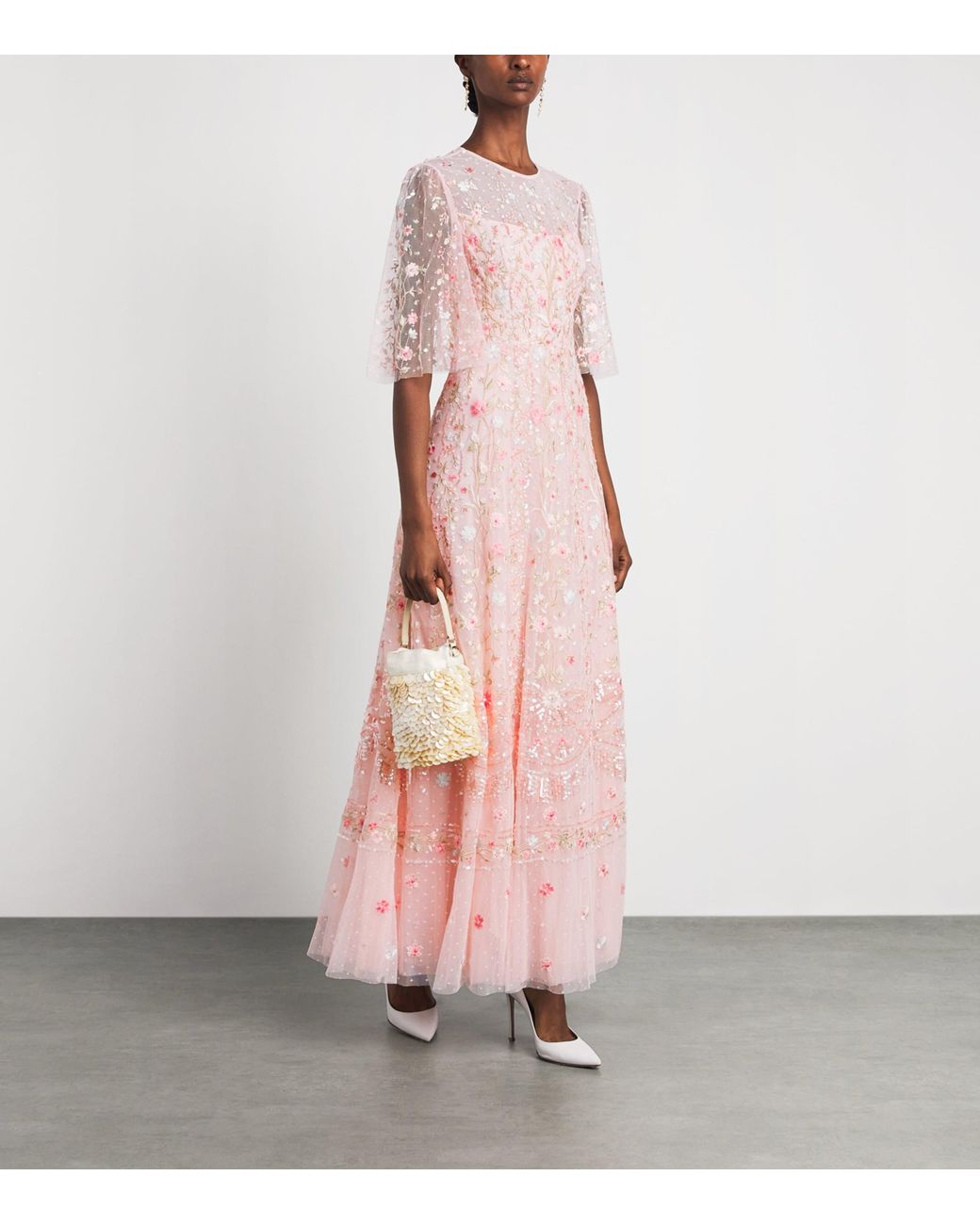 Needle & Thread Pink Rococo Ribbon Gown