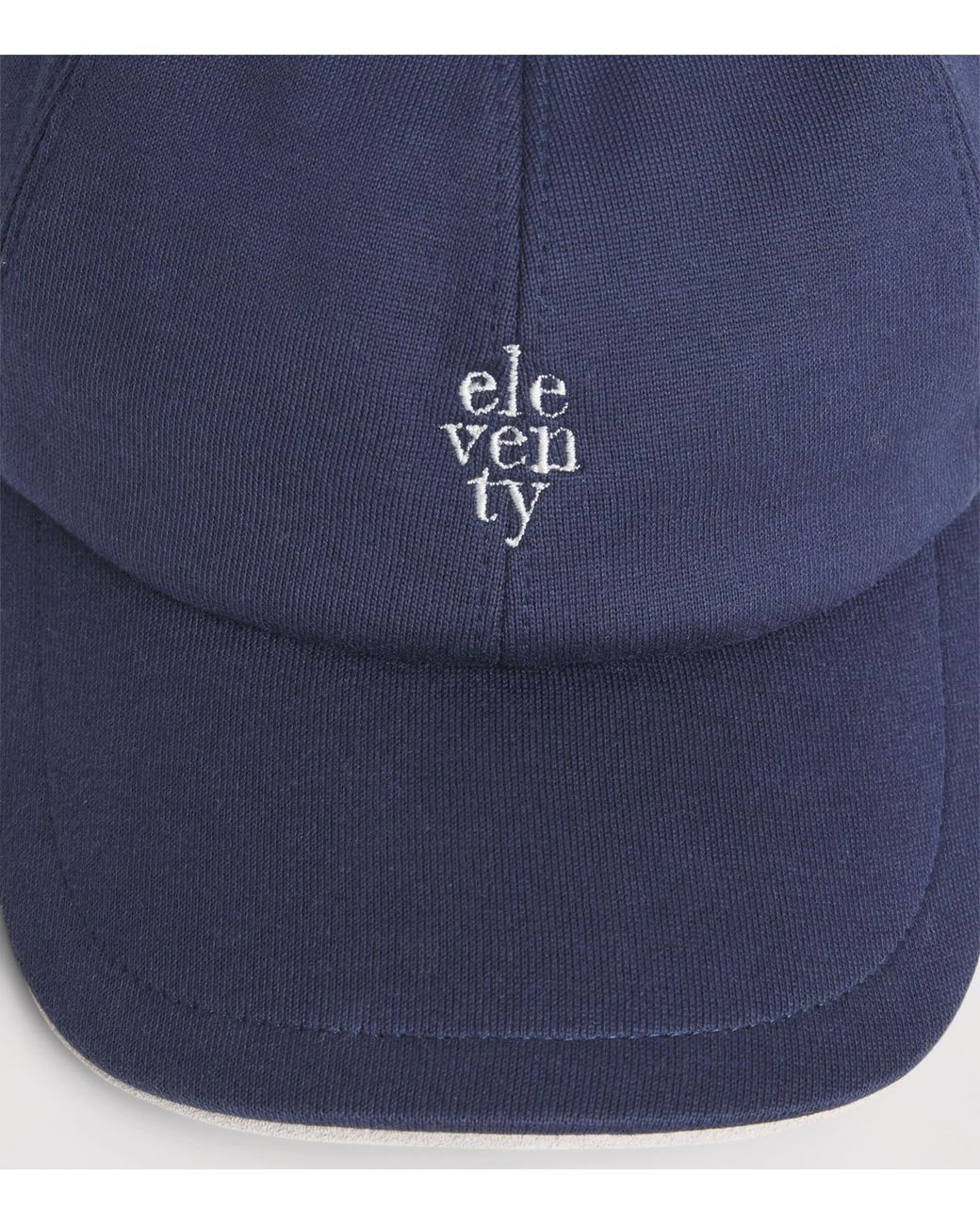 Eleventy Blue Logo Baseball Cap for men