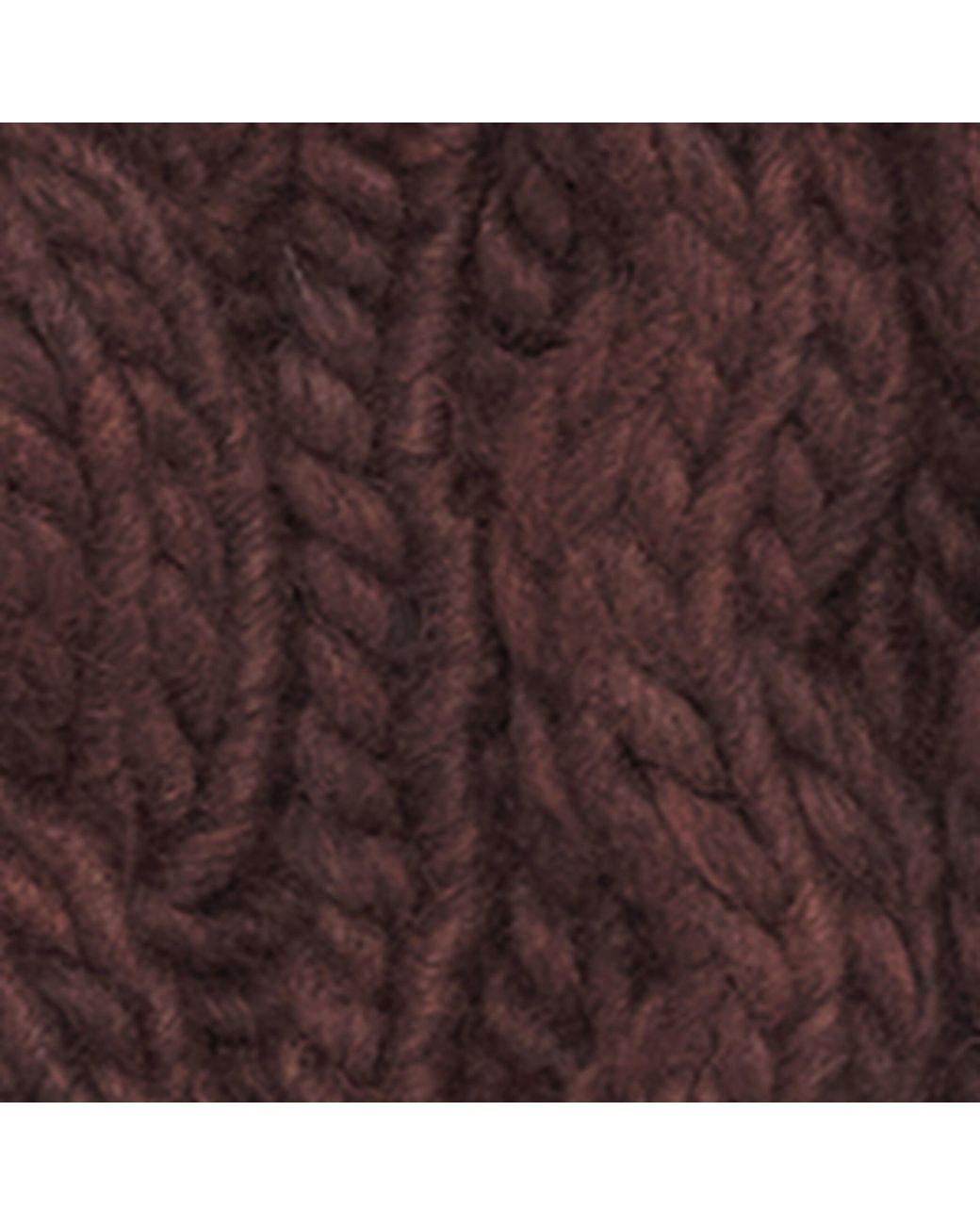 Barbour Brown Cable-Knit Penshaw Beanie