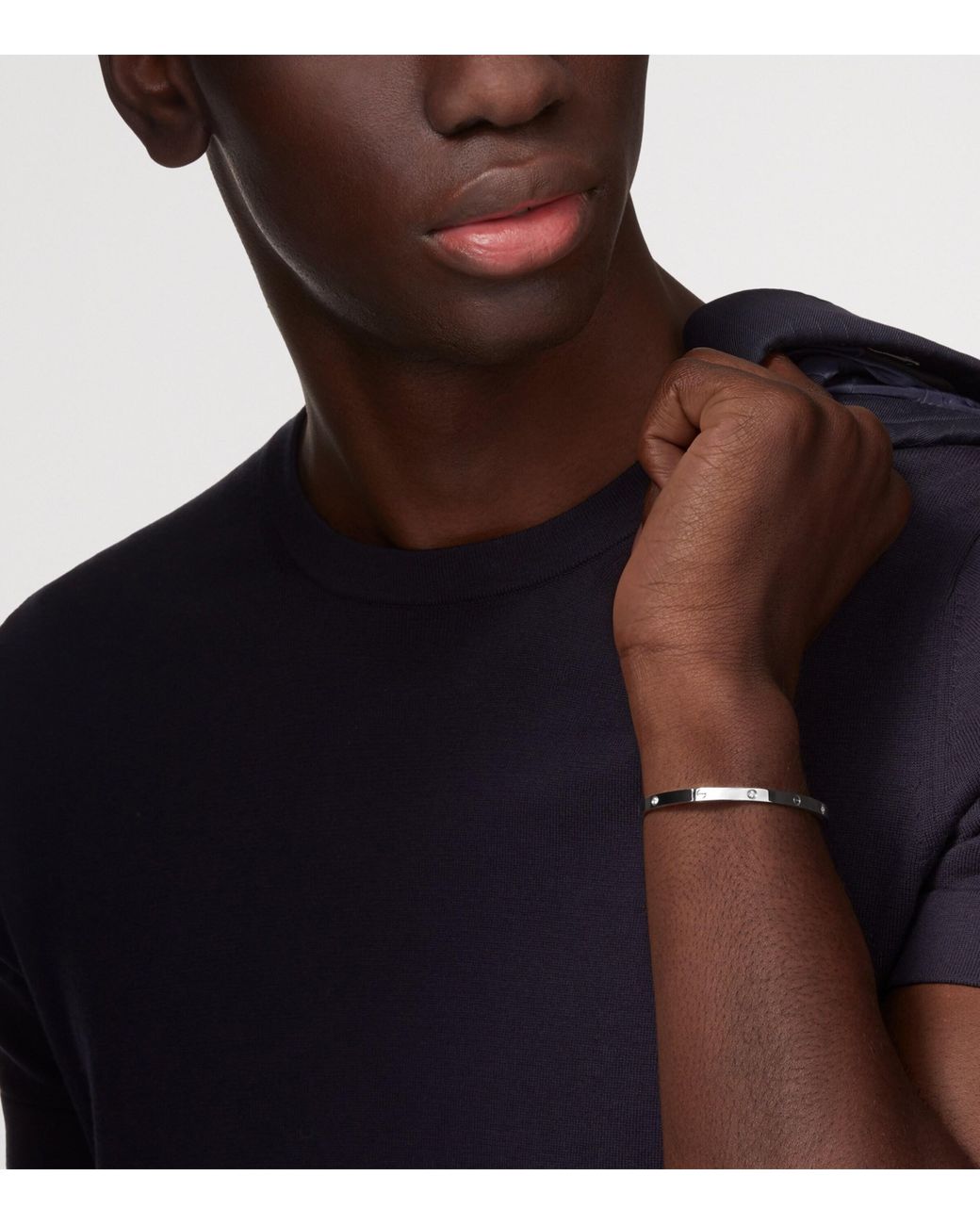Cartier White Small And Diamond Love Bracelet