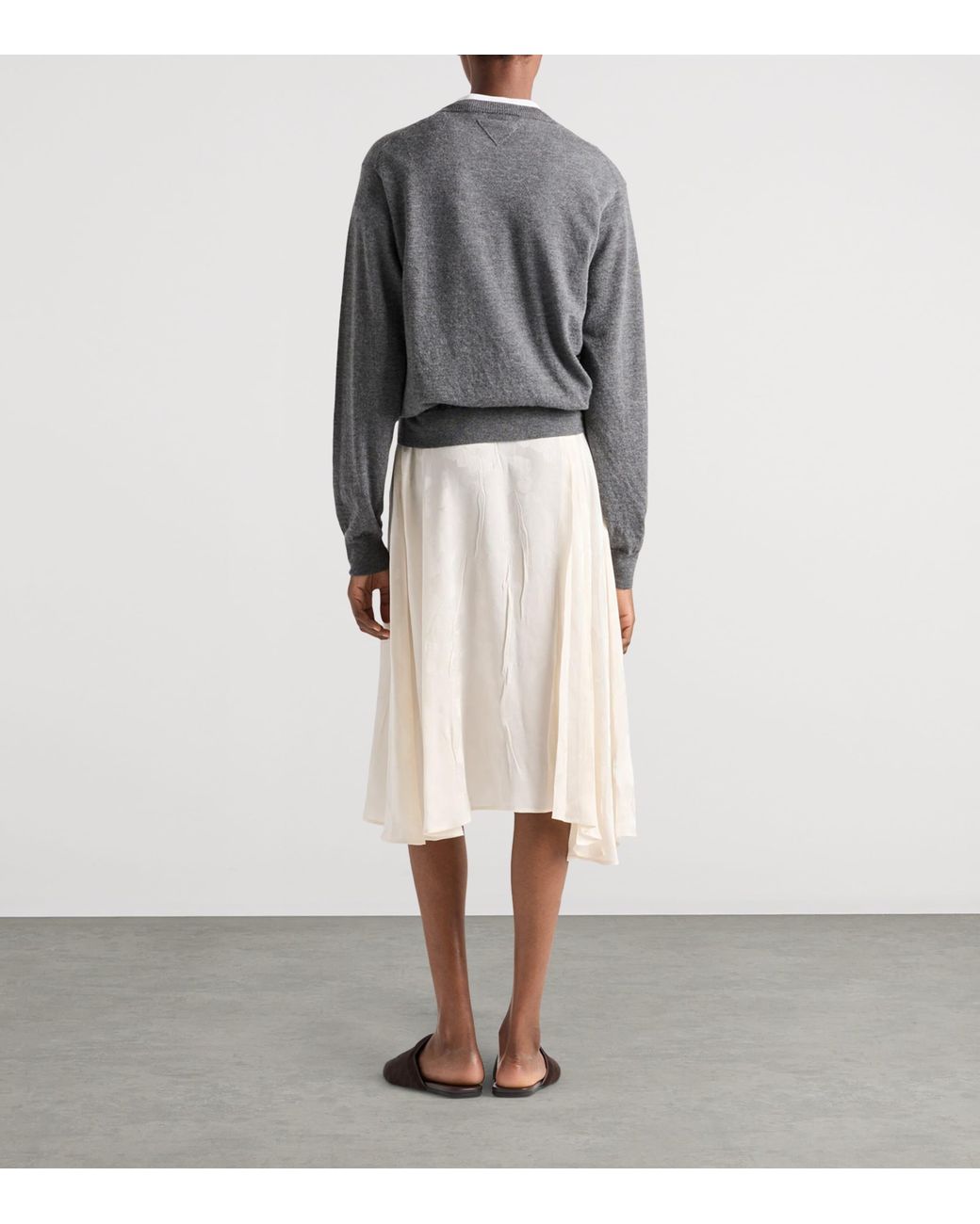 Prada Gray Cashmere Sweater
