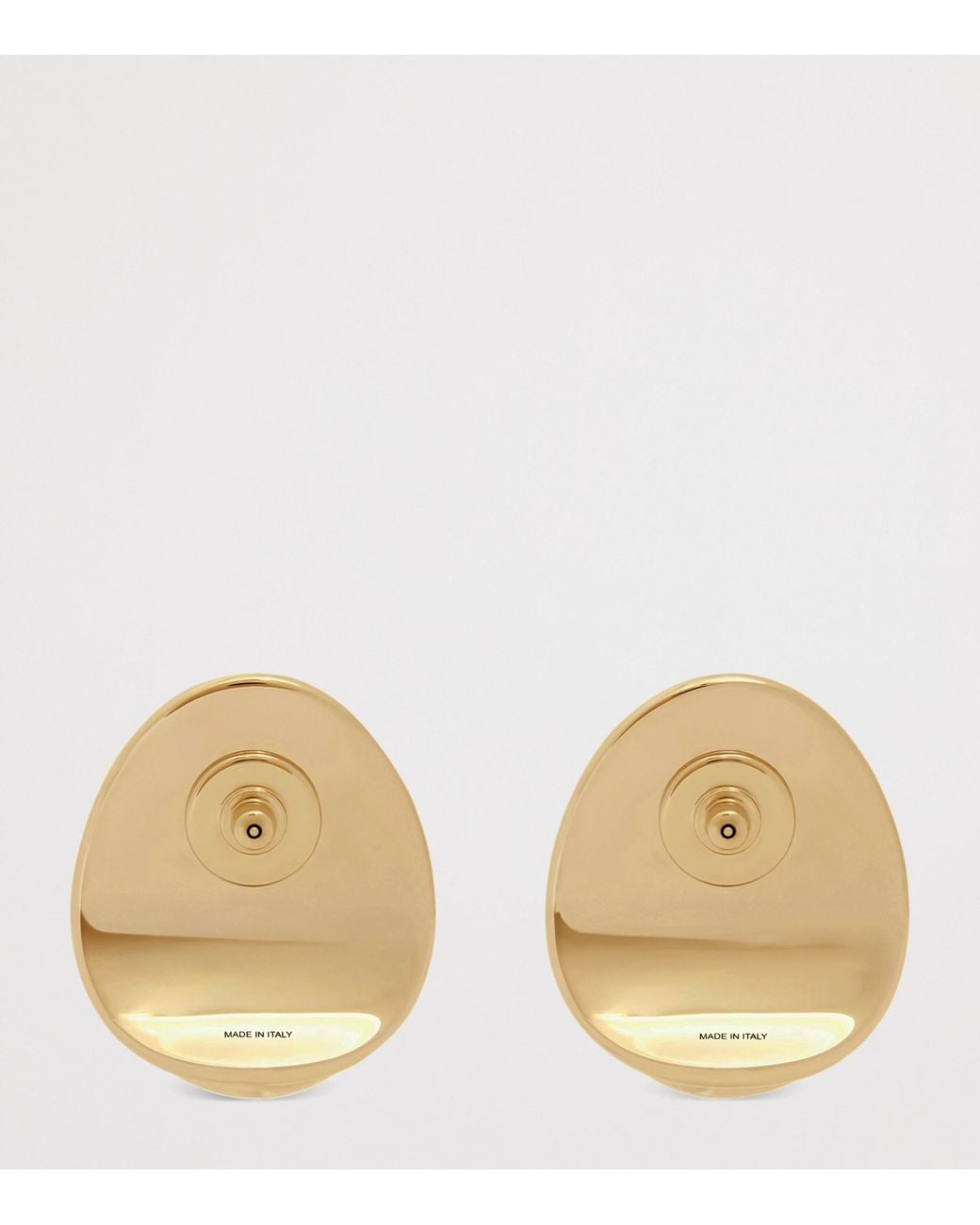 Givenchy Natural Sculpted Cabochon Stud Earrings