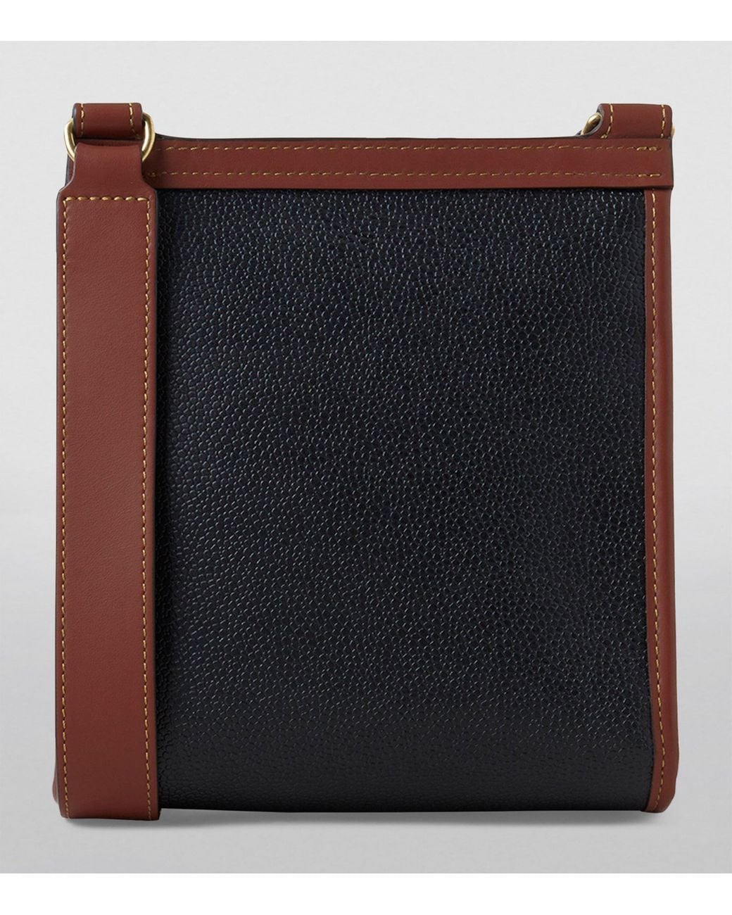 Mulberry Black Small Leather Antony Pouch for men
