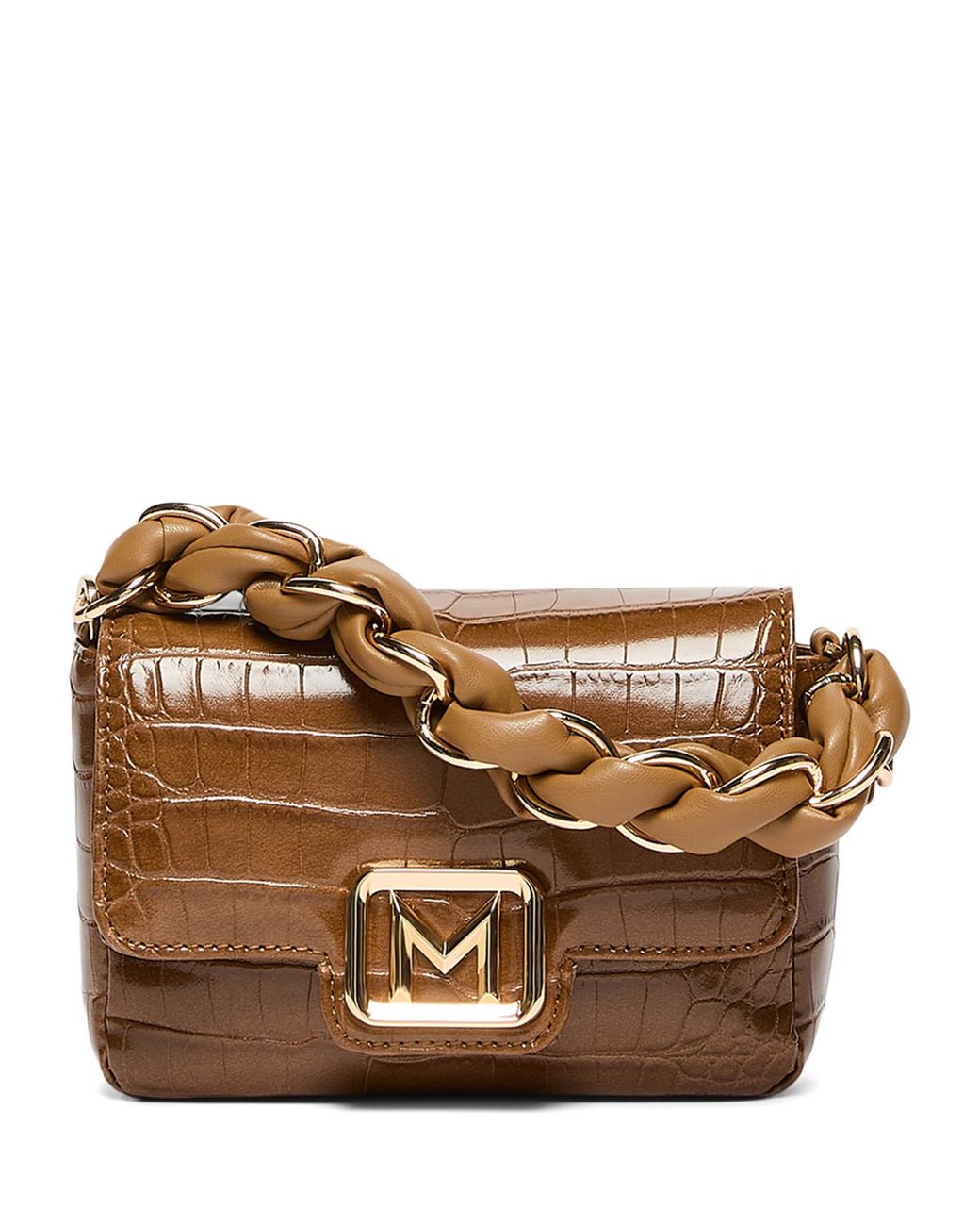 Marella Brown Small Le Muse Clutch Bag