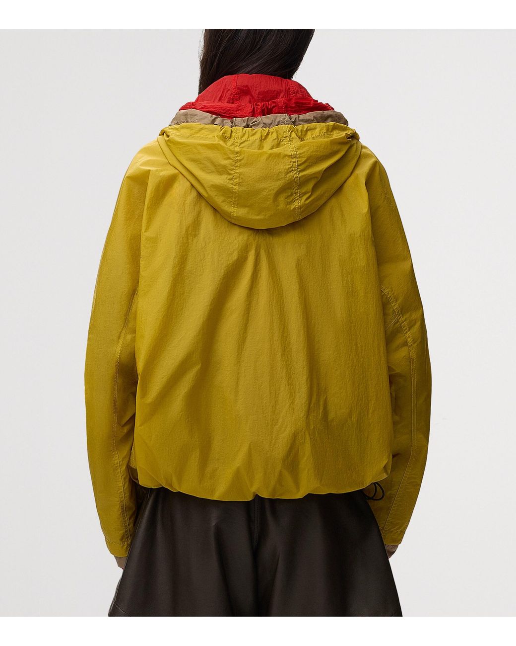 Loewe Yellow Technical Layered Jacket