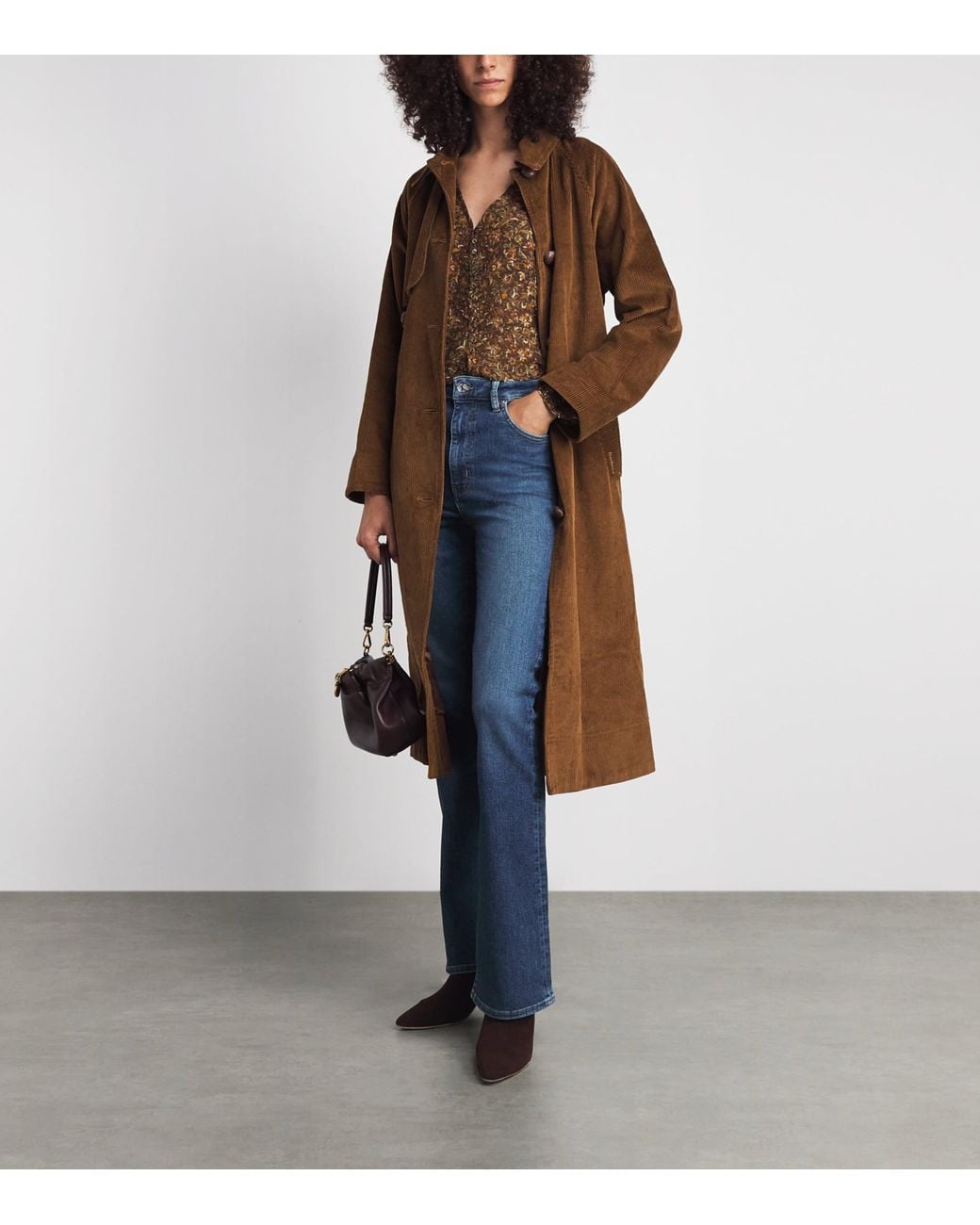 FRAME Blue The Reboot High-Rise Bootcut Jeans