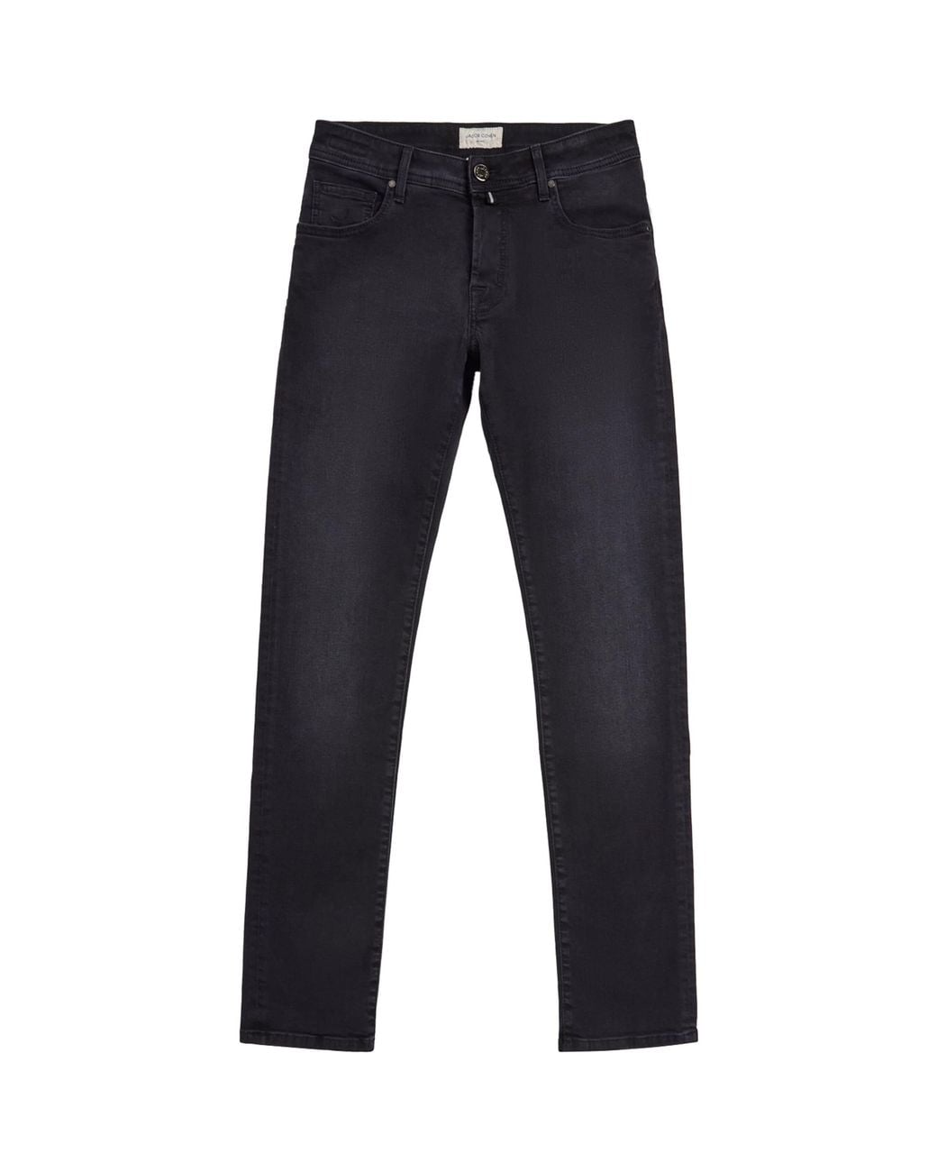 Jacob Cohen Blue Pony Hair-Patch Nick Slim Jeans for men