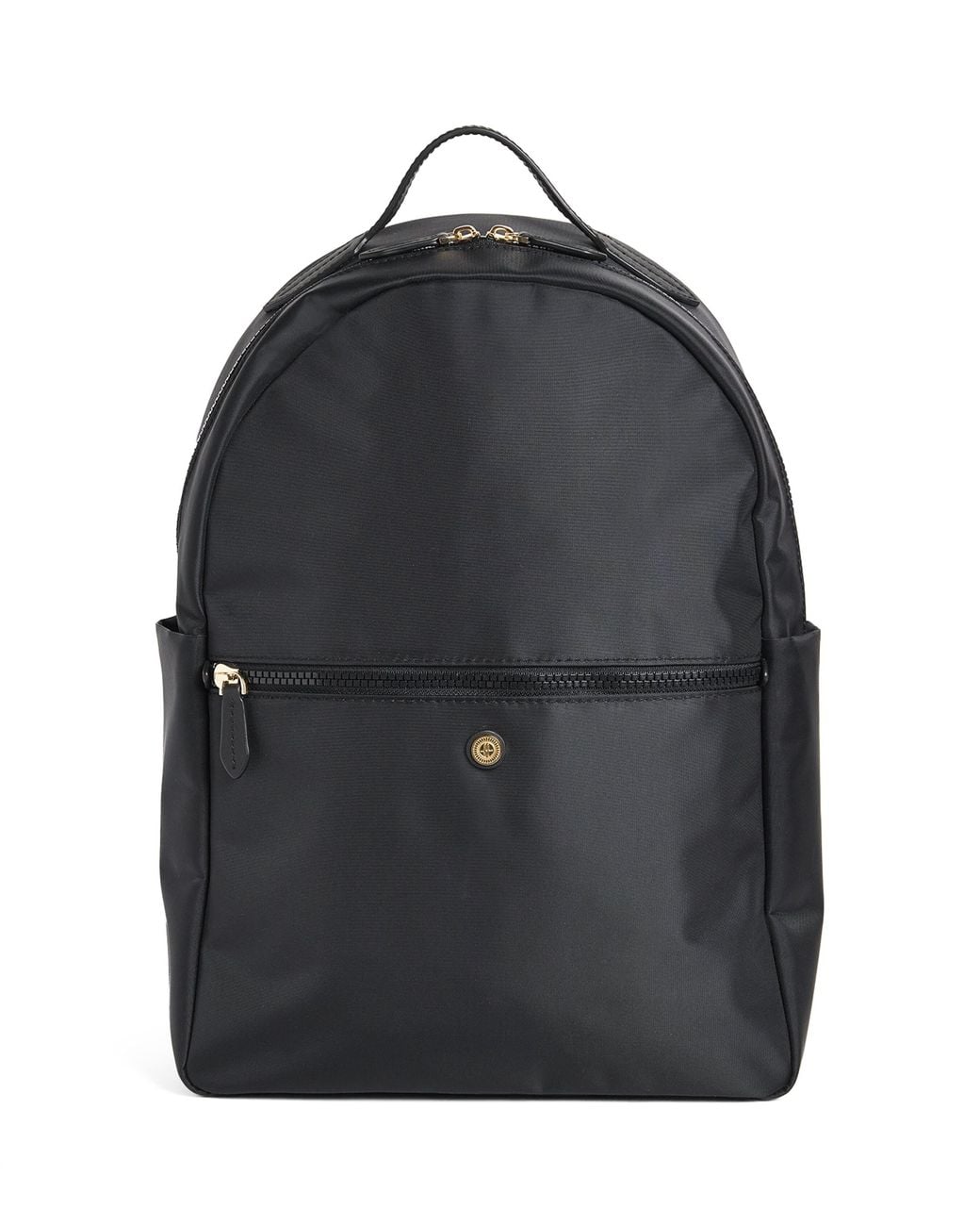 Harrods Black Nylon Backpack