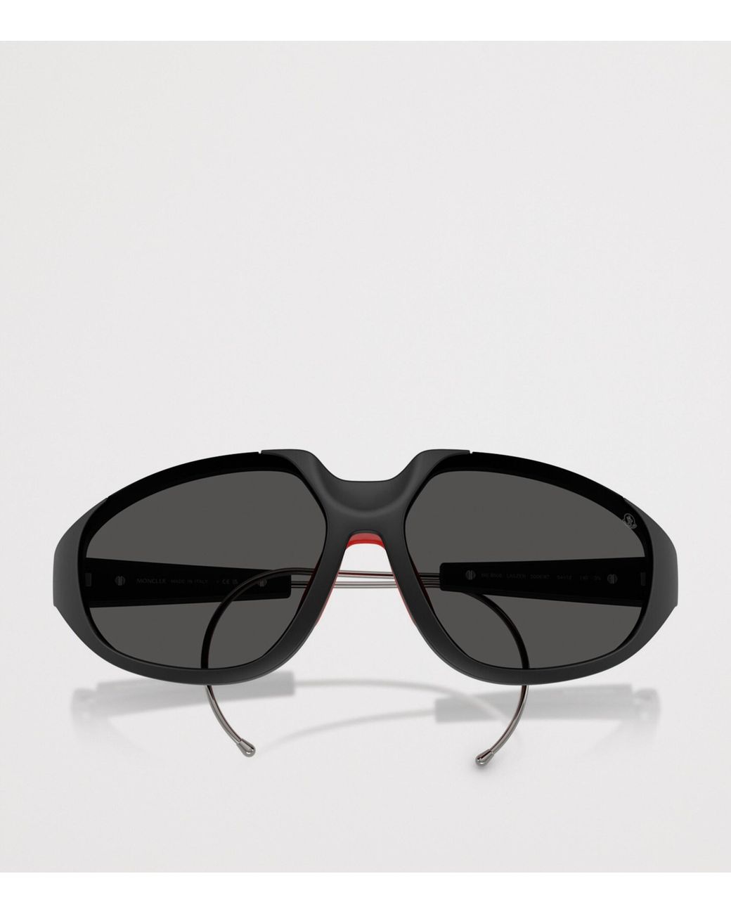 Moncler Black Laszer Irregular Sunglasses