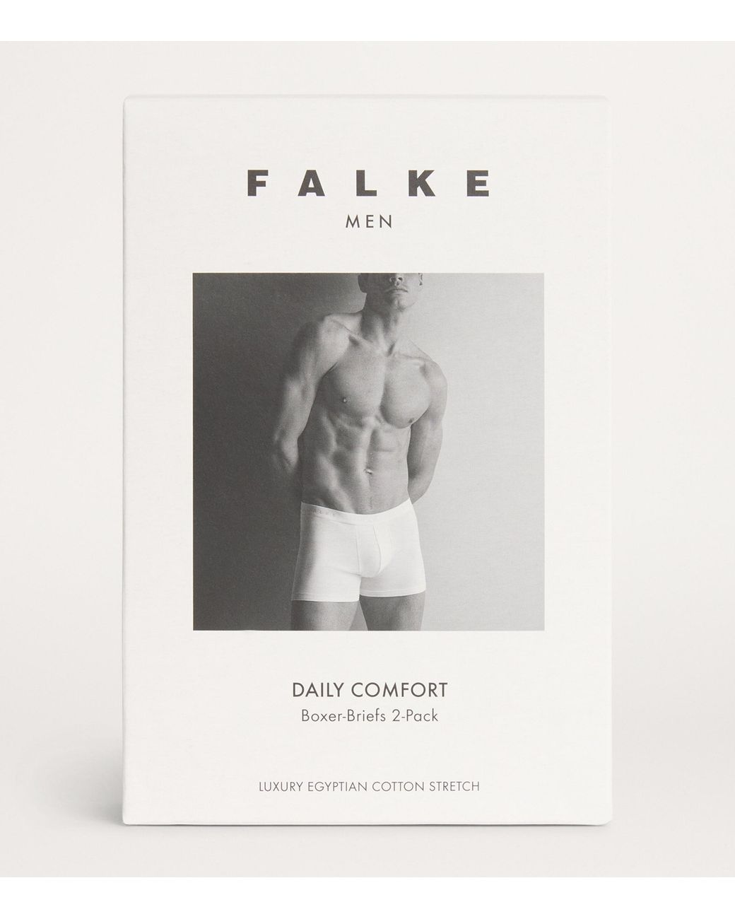 Falke White Daily Comfort Boxer Briefs for men