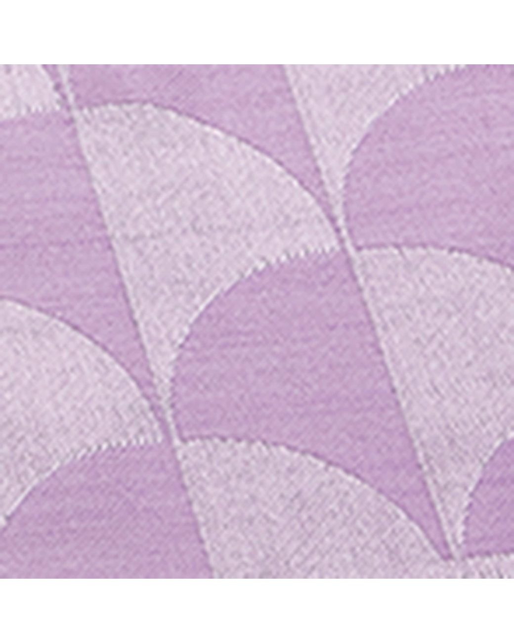 BVLGARI Purple Silk-Wool Maxi Calla Scarf