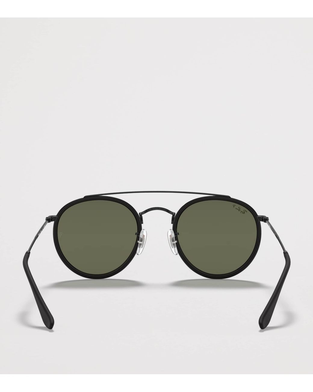 Ray-Ban Green Rb3647N Double Bridge Round Sunglasses