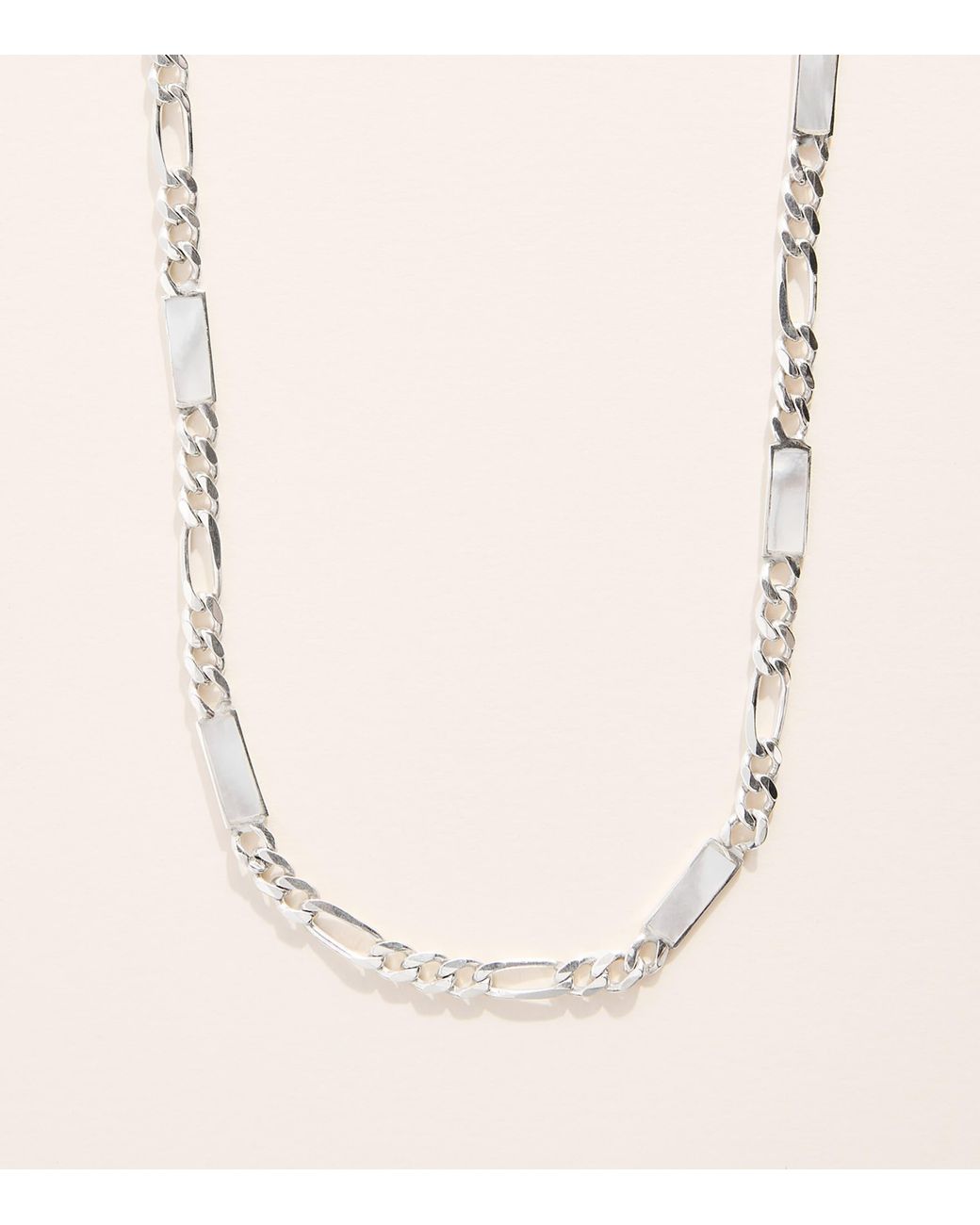 FYR Natural Sterling And Pearl Base Necklace for men