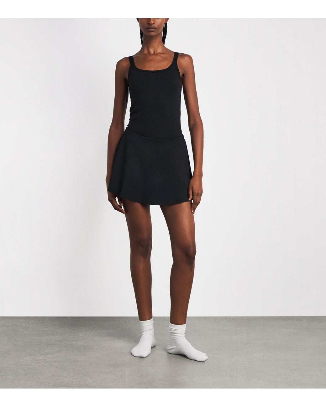 Skims Black Smooth Layers Mini Skort