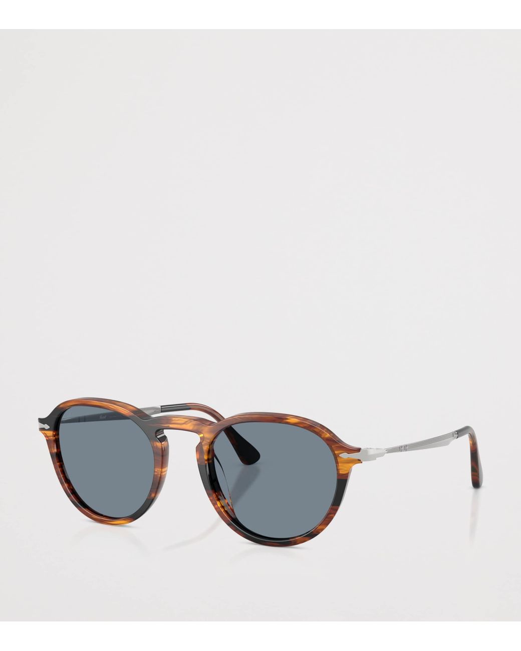 Persol Blue Tortoiseshell Phantos Sunglasses