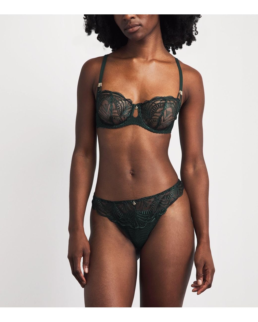 Aubade Gray Vibes Half-Cup Bra